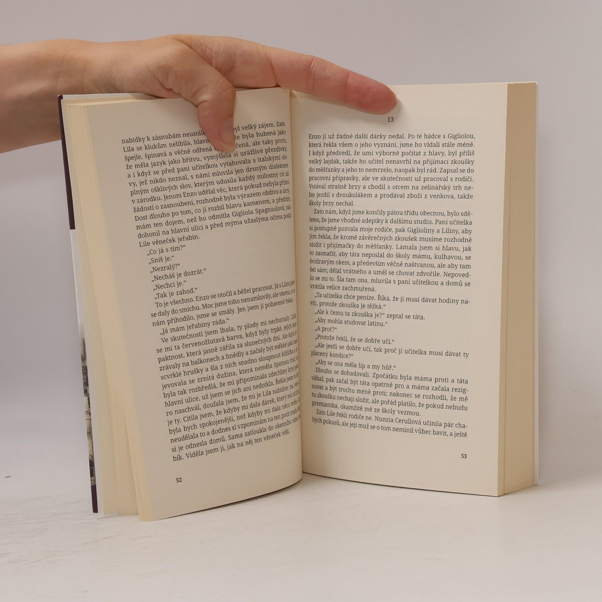 Elena Ferrante Geniální přítelkyně 1. Dětství a dospívání