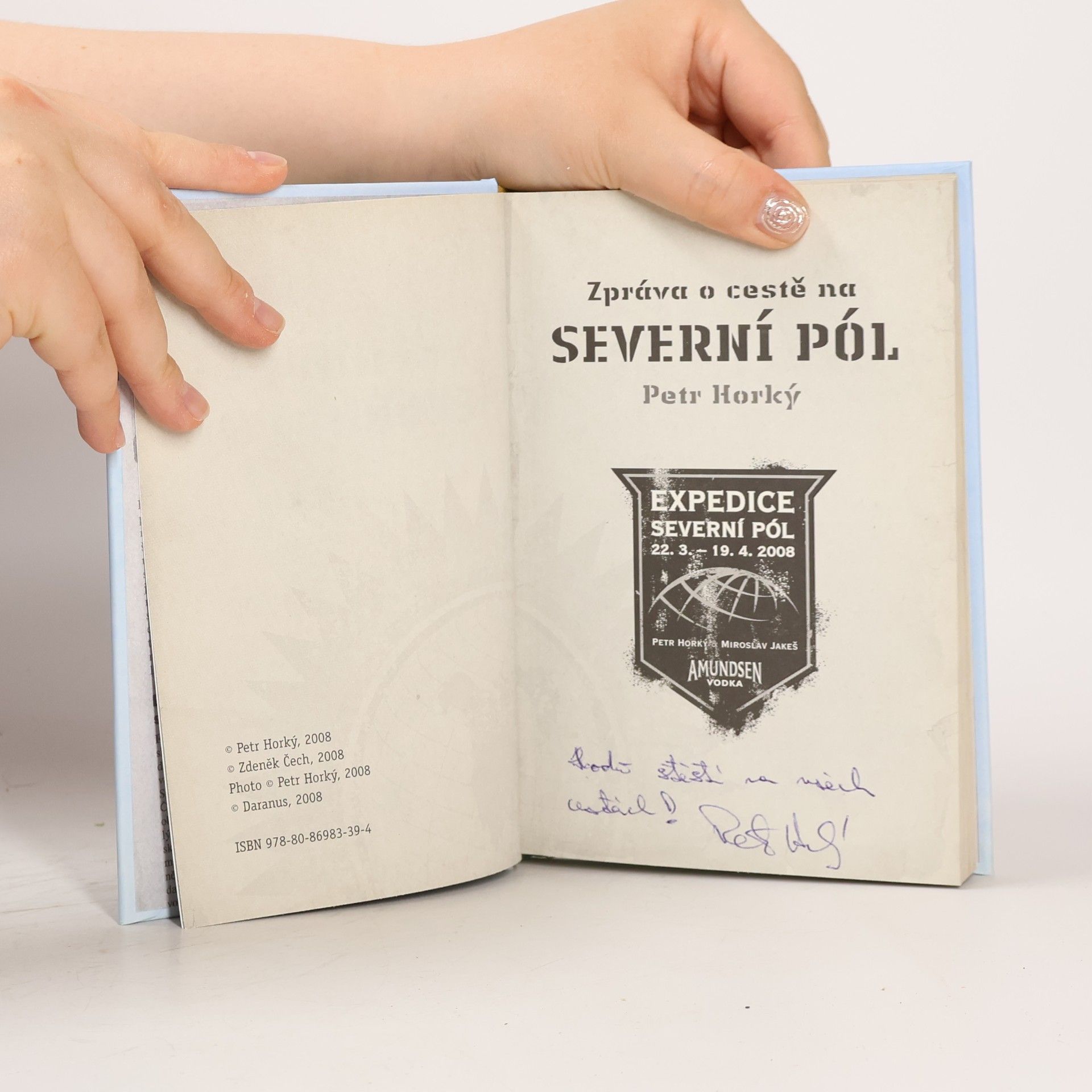 Petr Horký Zpráva o cestě na severní pól