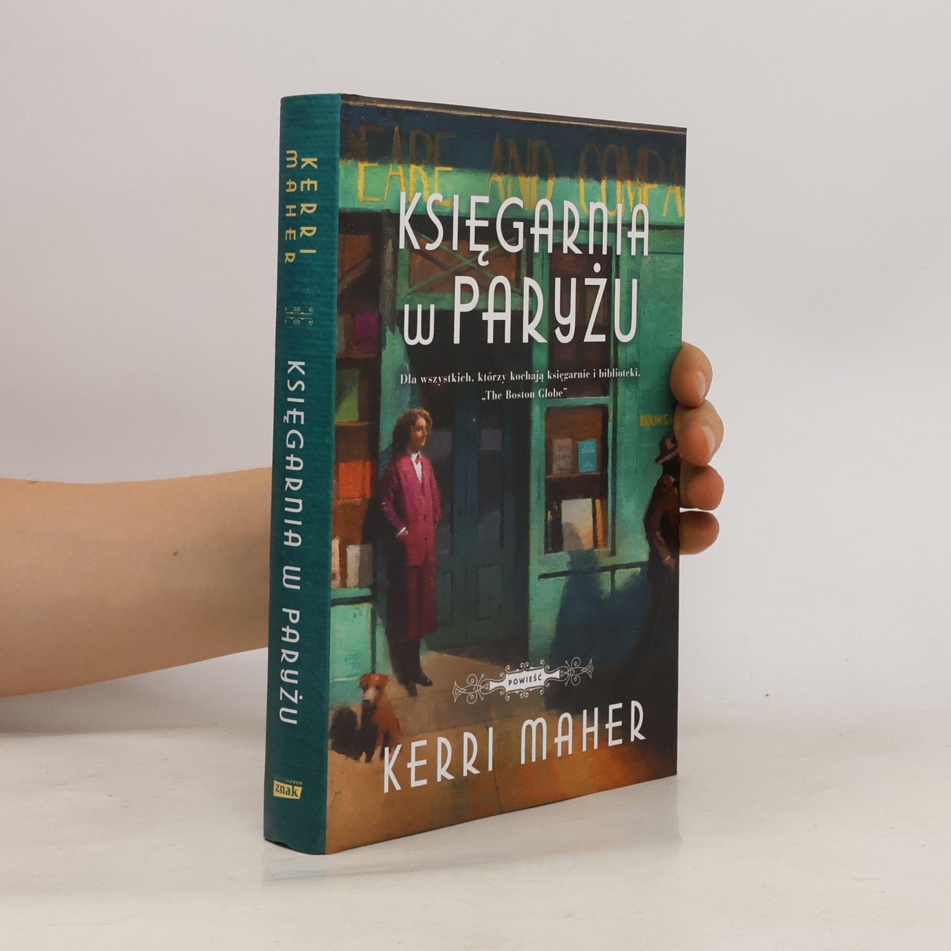 Kerri Maher Księgarnia w Paryżu