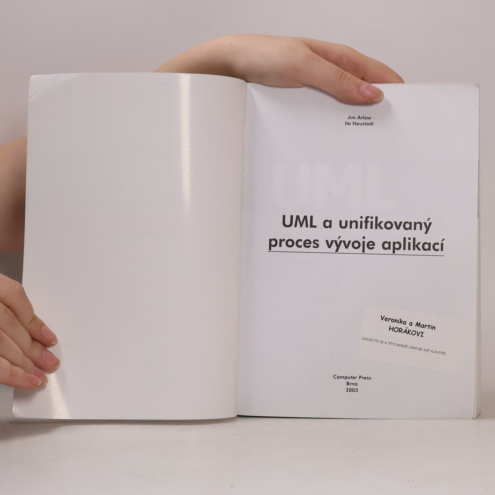 Jim Arlow UML a unifikovaný proces vývoje aplikací