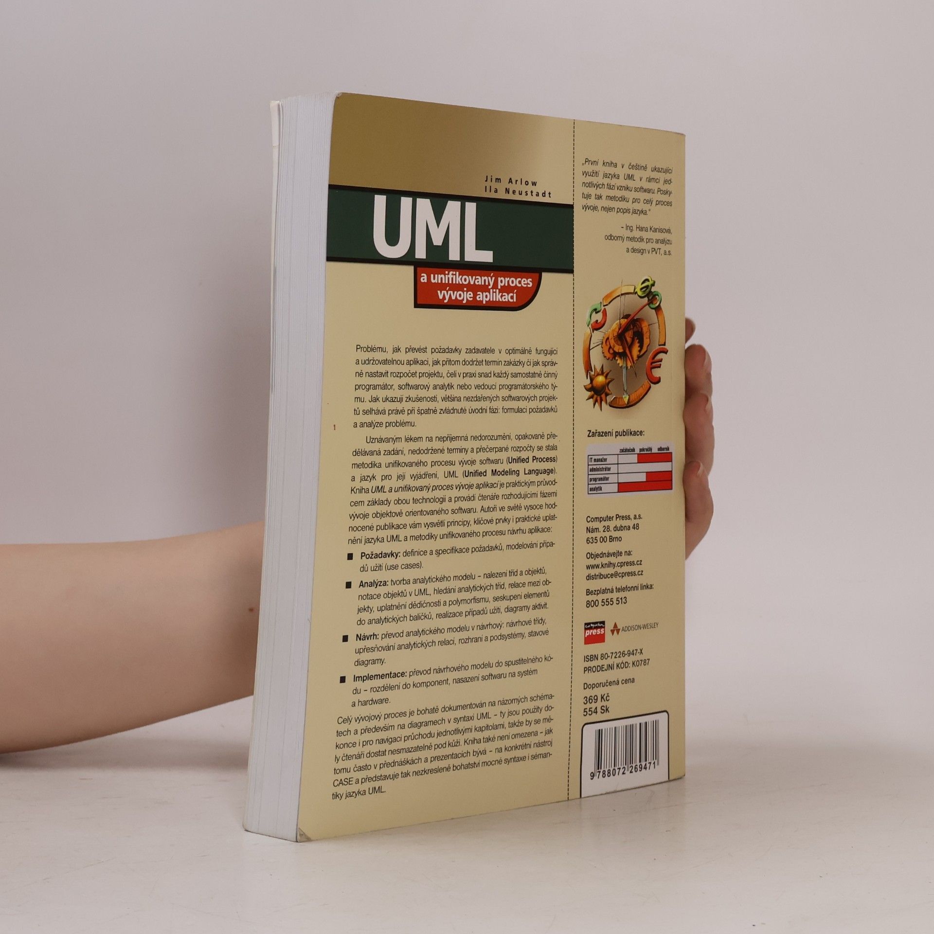 Jim Arlow UML a unifikovaný proces vývoje aplikací