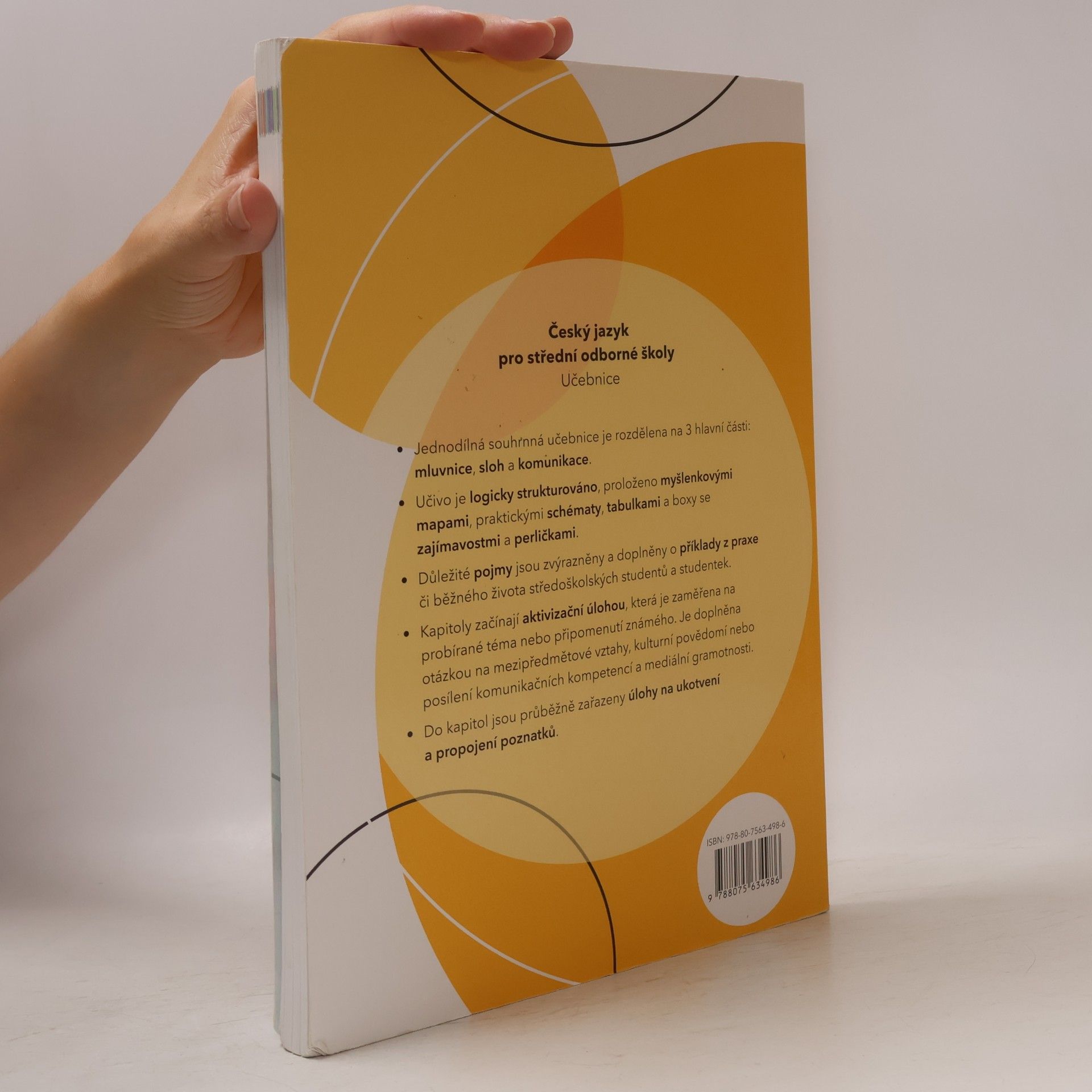 Various authors Český jazyk: Učebnice pro střední odborné školy v souladu s RVP