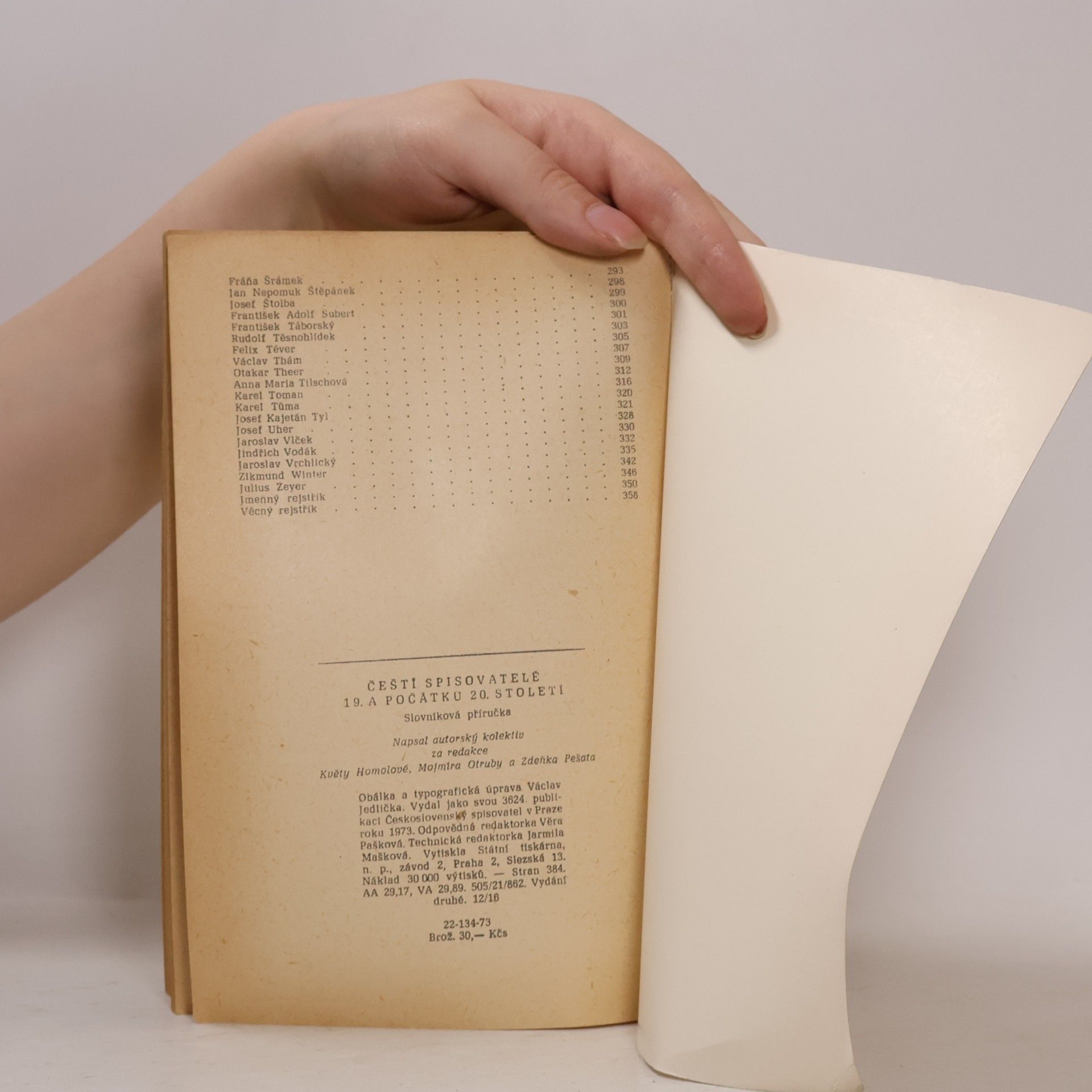 Kolektiv autorů Čeští spisovatelé 19. a počátku 20. století