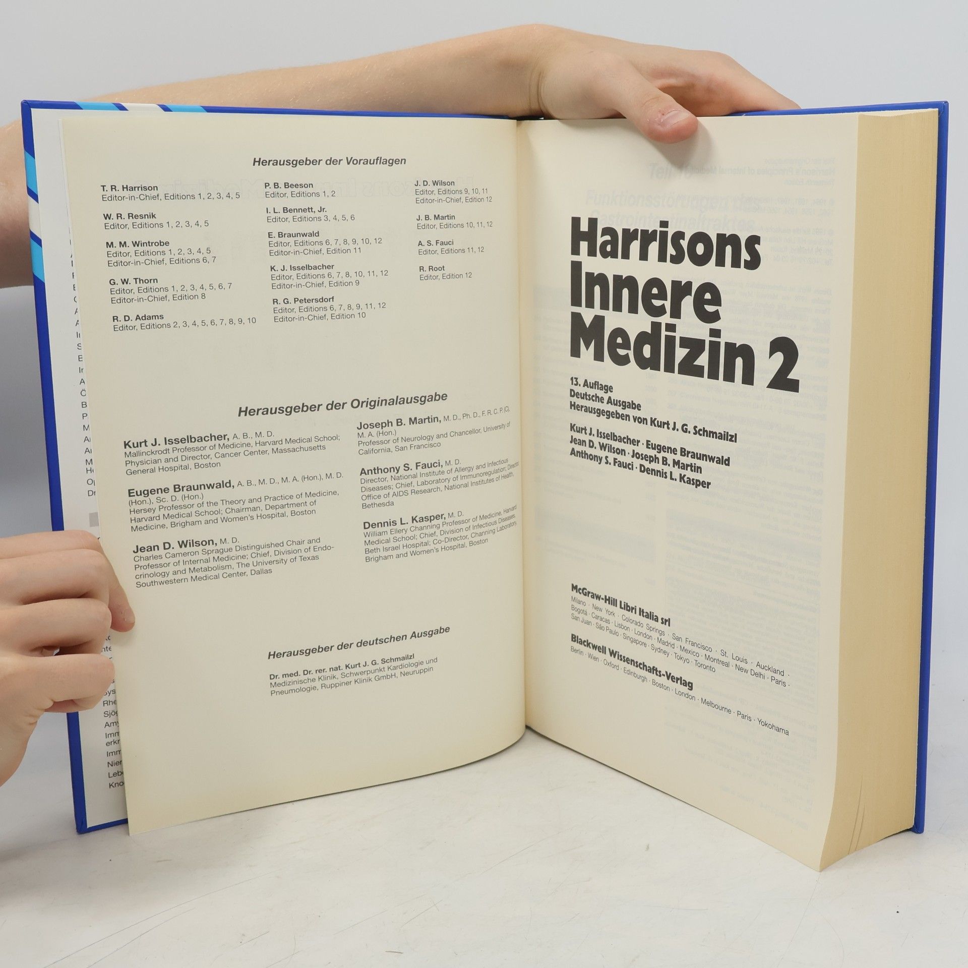 Kurt Schmailzl Harrisons Innere Medizin 2