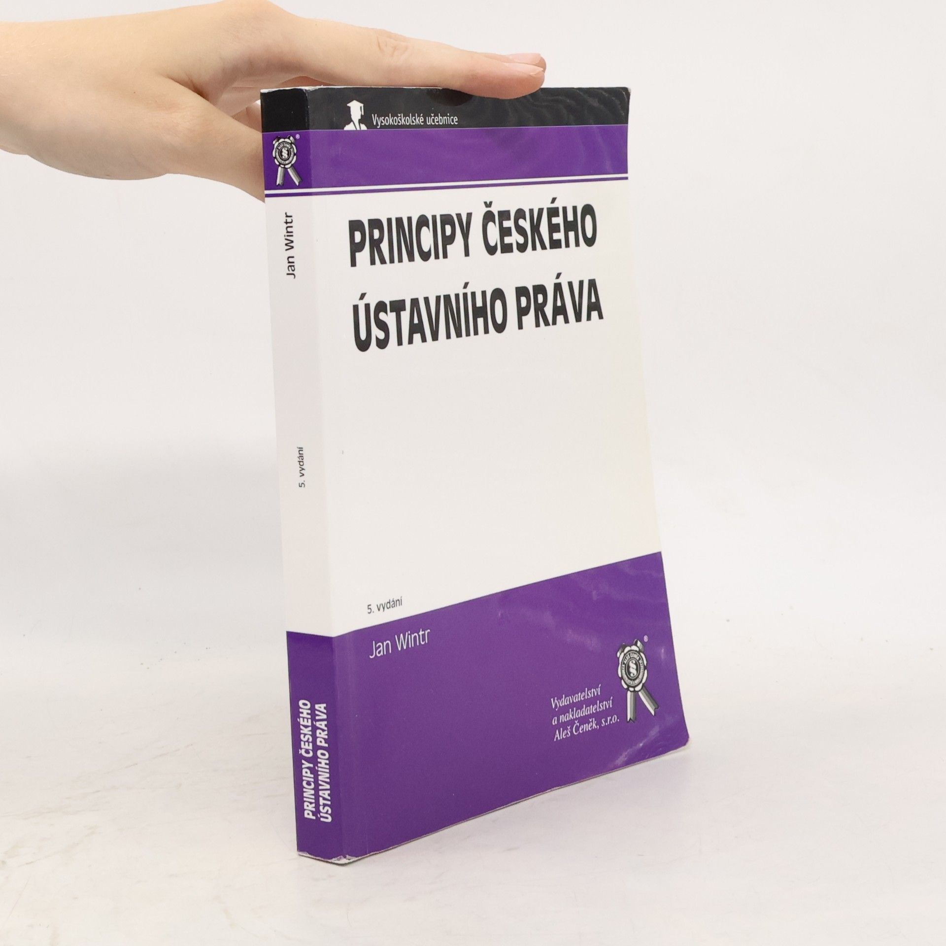 Jan Wintr Principy českého ústavního práva