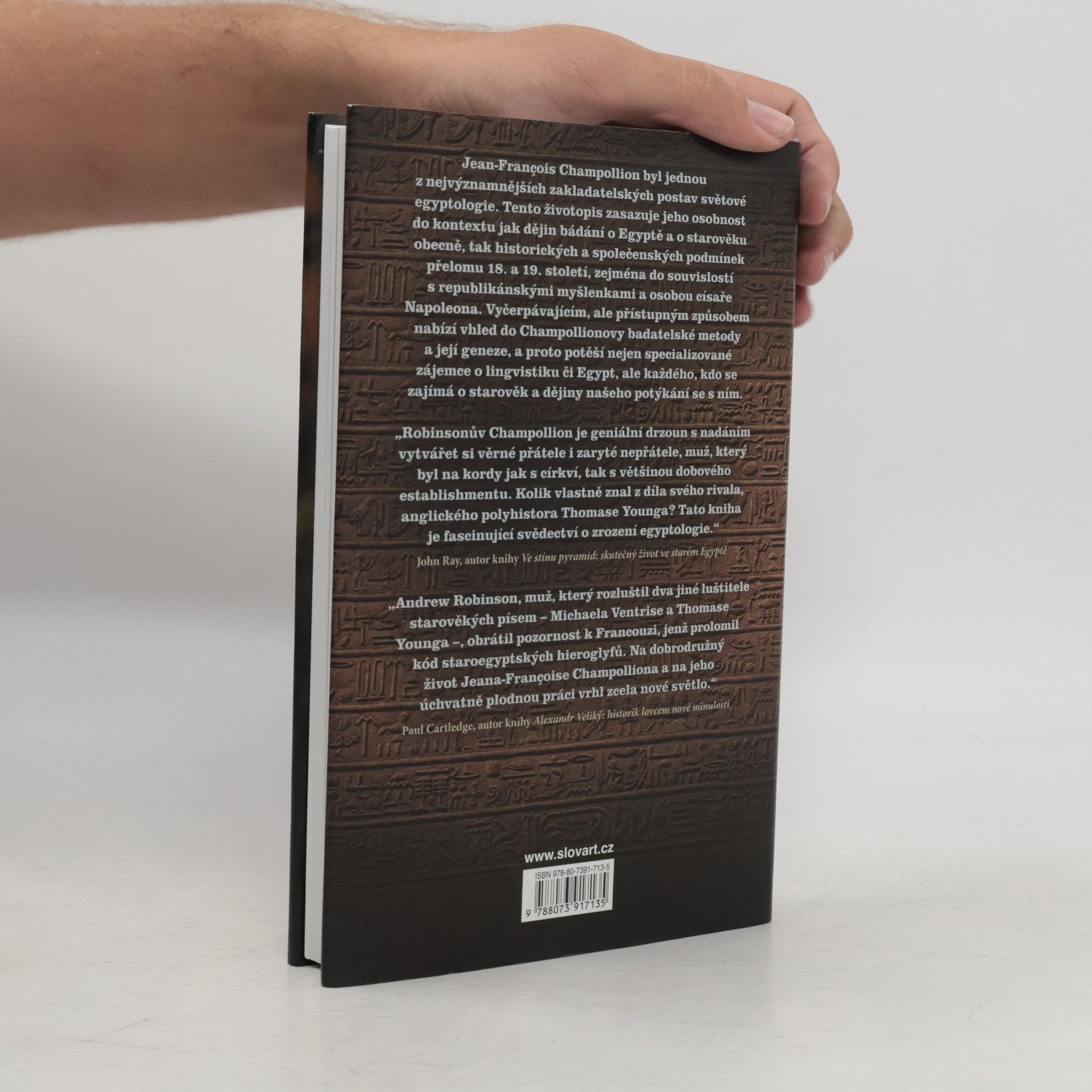 Andrew Robinson Muž, který rozluštil hieroglyfy