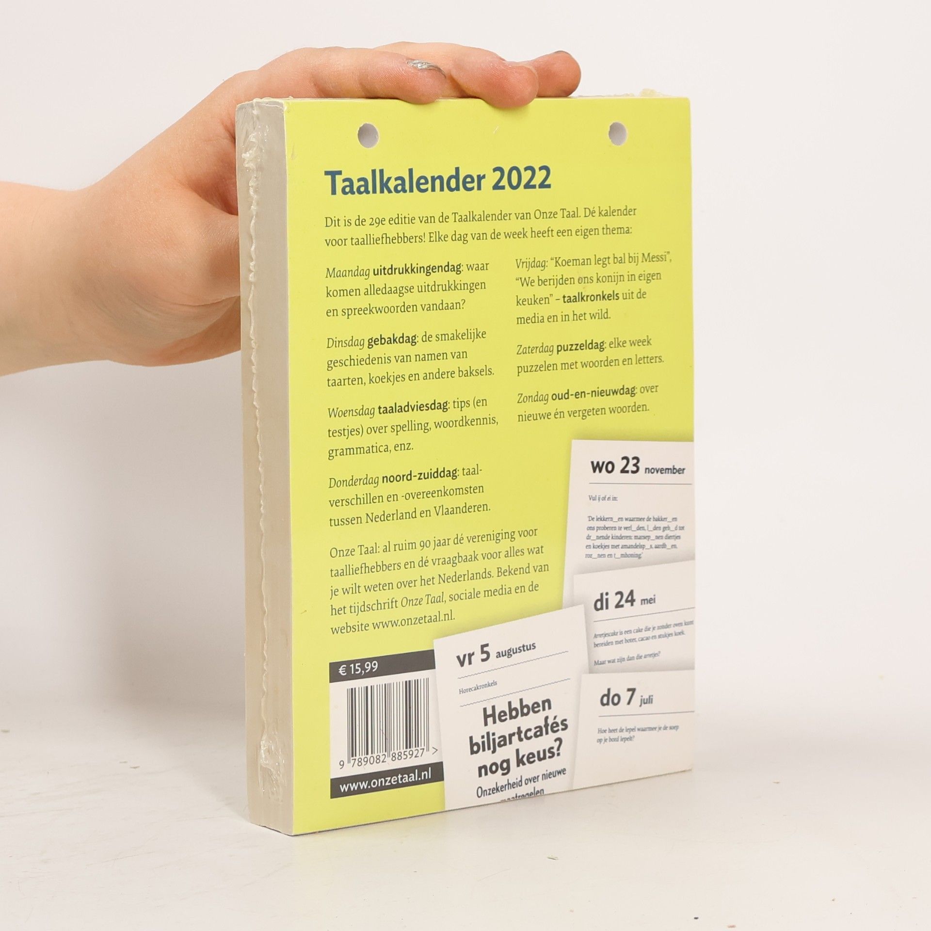 Genootschap Onze Taal Onze Taal - 2022: Taalkalender