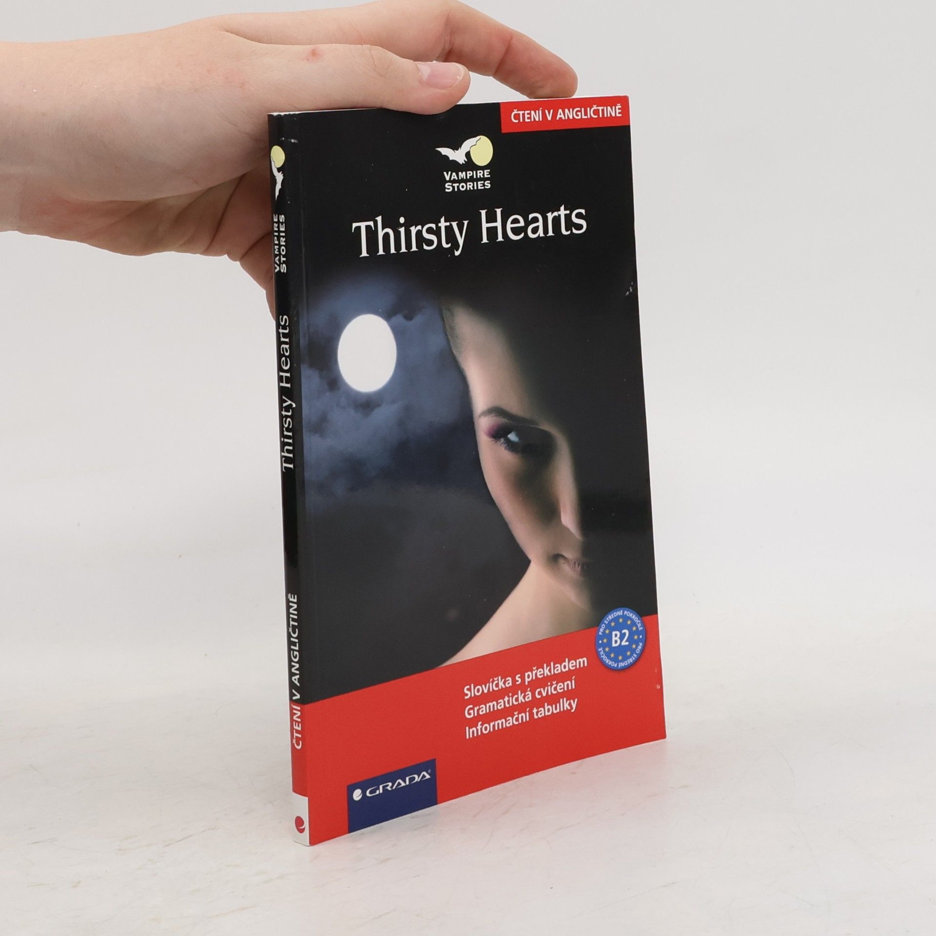 Julia Ross Thirsty Hearts (slovíčka s překladem, gramatická cvičení a informační tabulky)