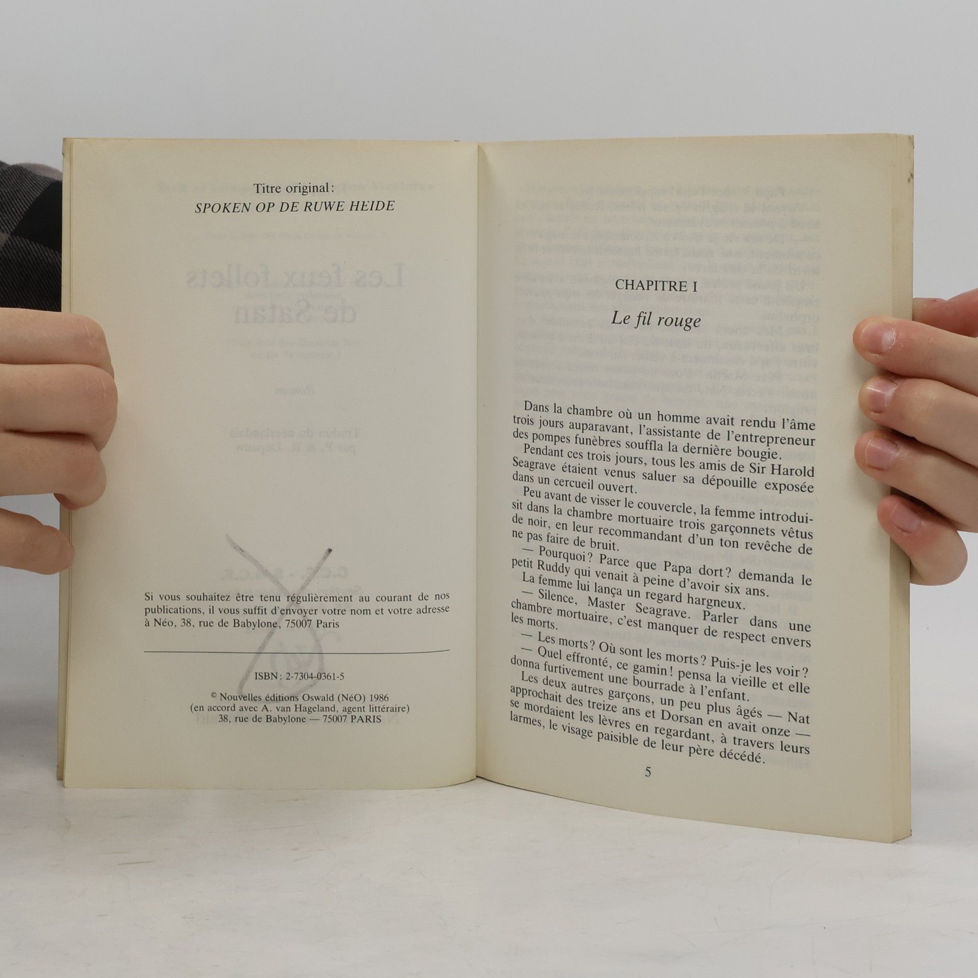 John Flanders Les feux follets de Satan