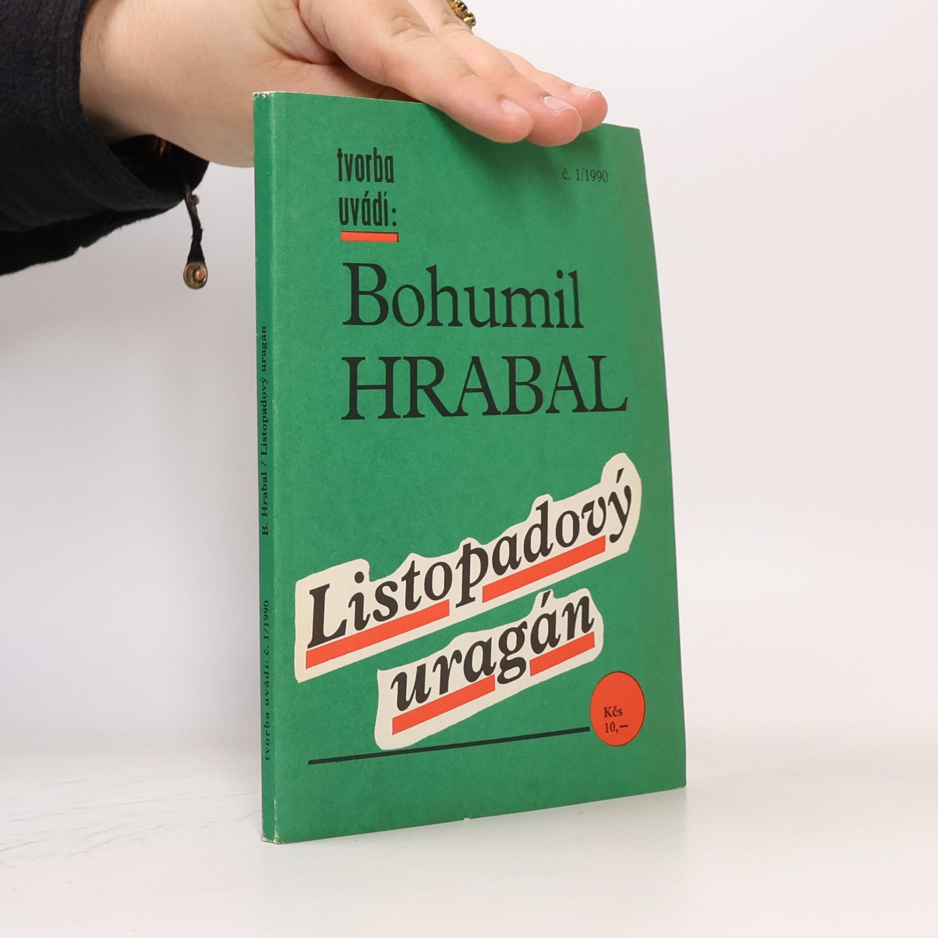 Bohumil Hrabal Listopadový uragán