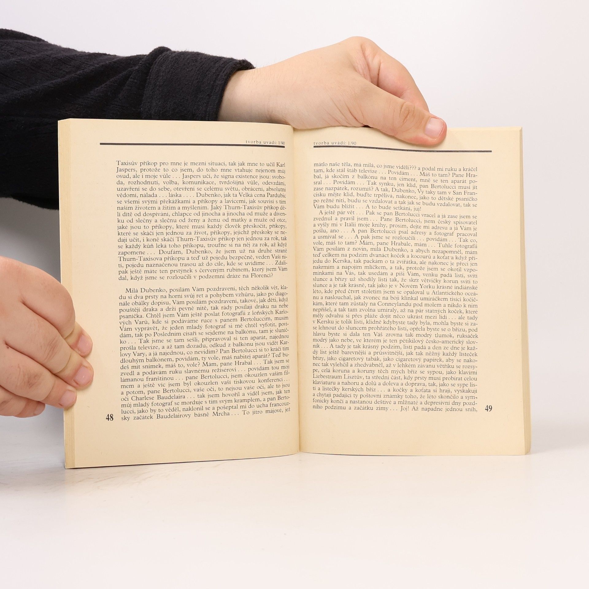 Bohumil Hrabal Listopadový uragán