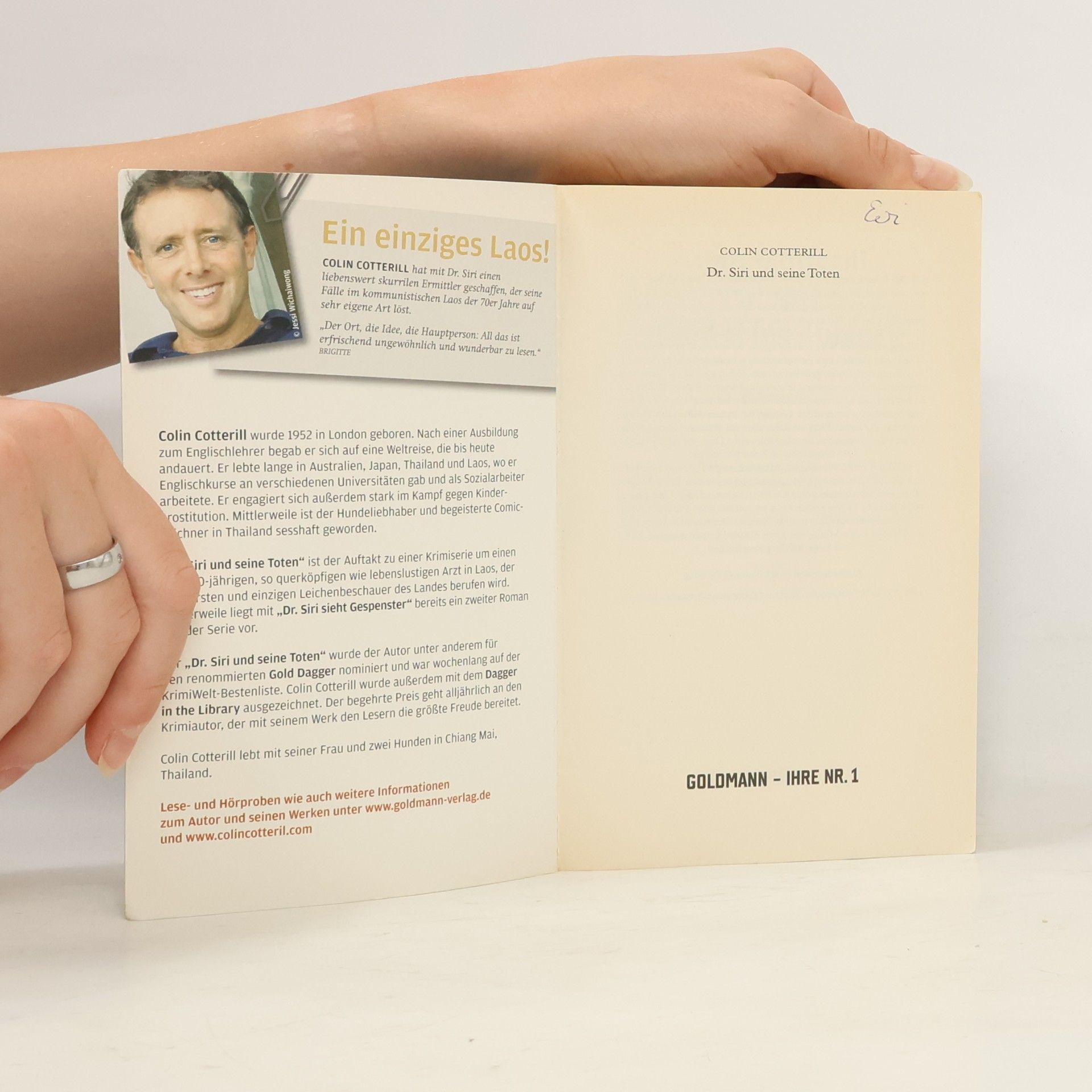Colin Cotterill Dr. Siri und seine Toten