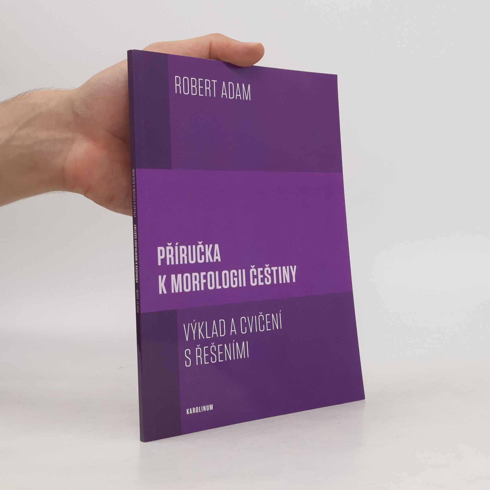 Robert Adam Příručka k morfologii češtiny