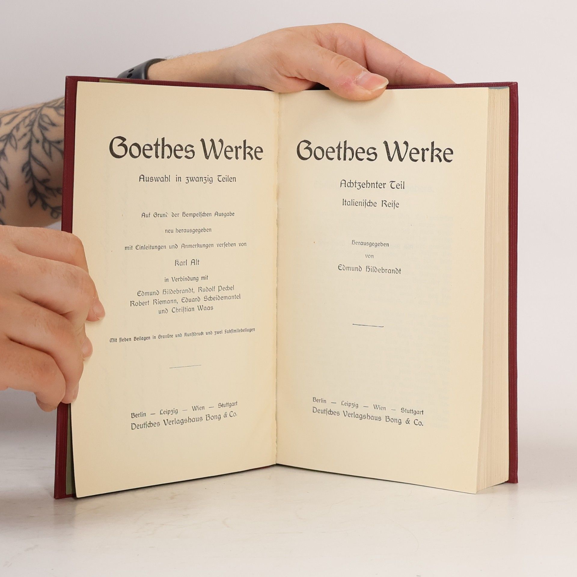 Johann Wolfgang von Goethe Goethes Werke. Achtzehnter Teil