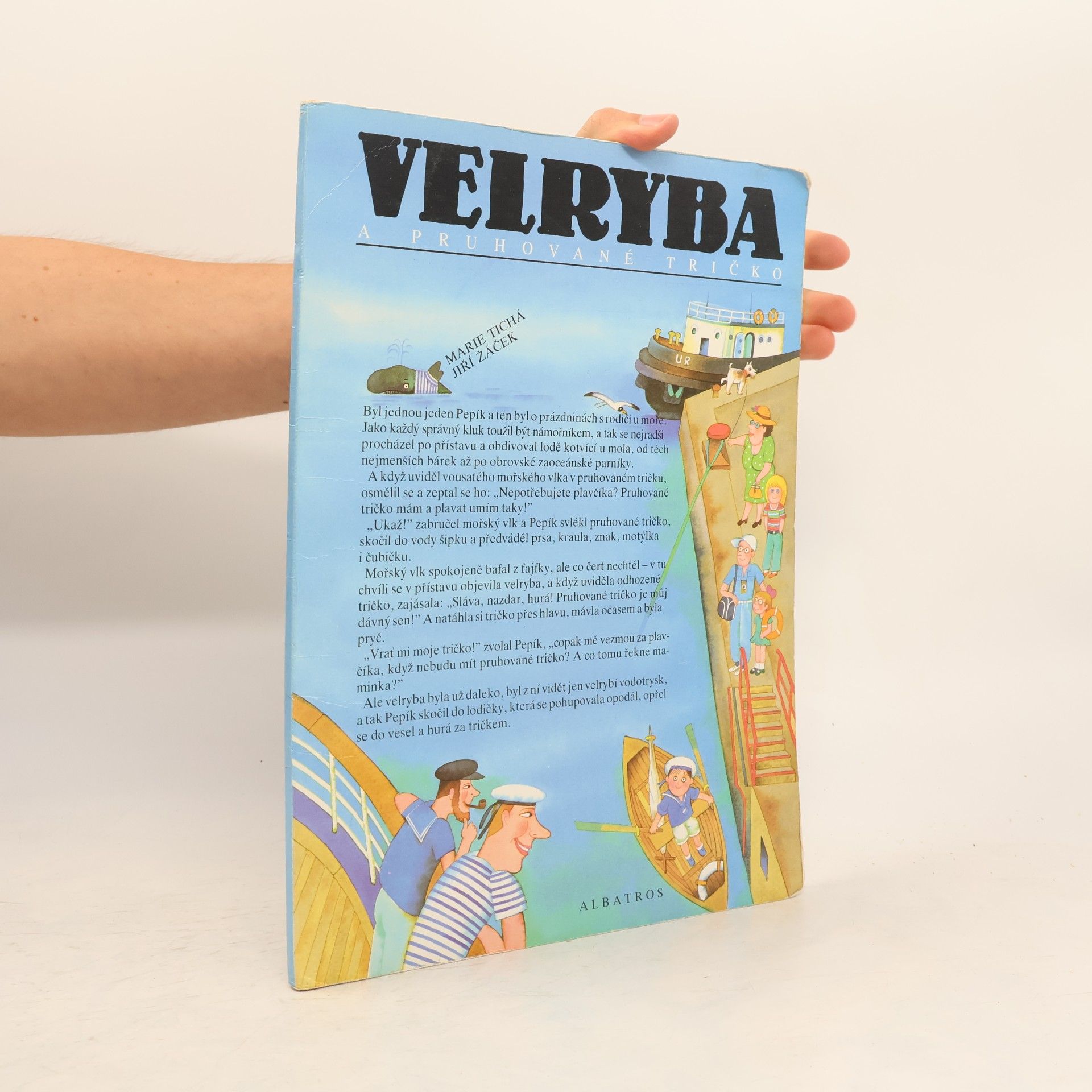Jiří Žáček Velryba a pruhované tričko
