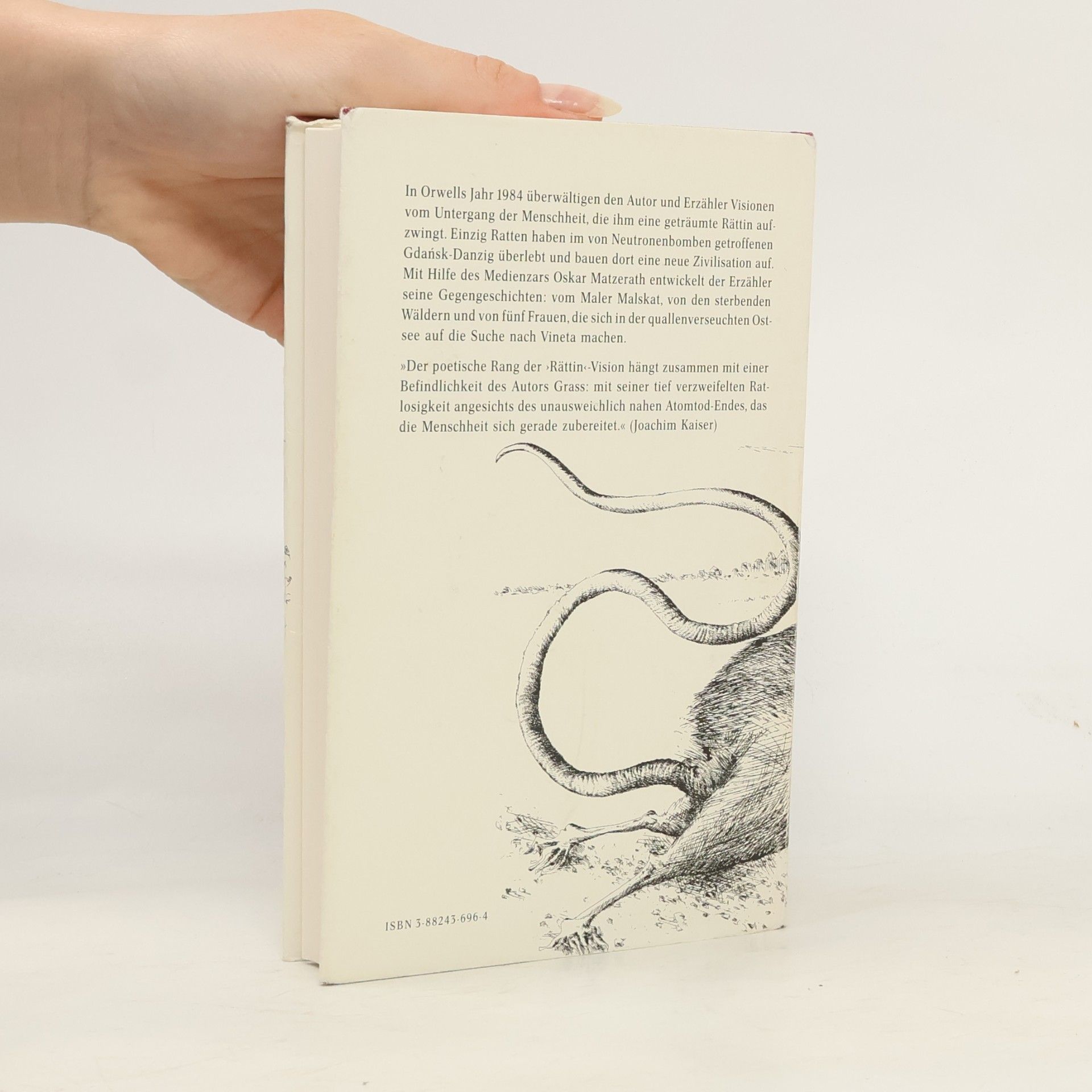 Günter Grass Die Rättin, Sonderausgabe