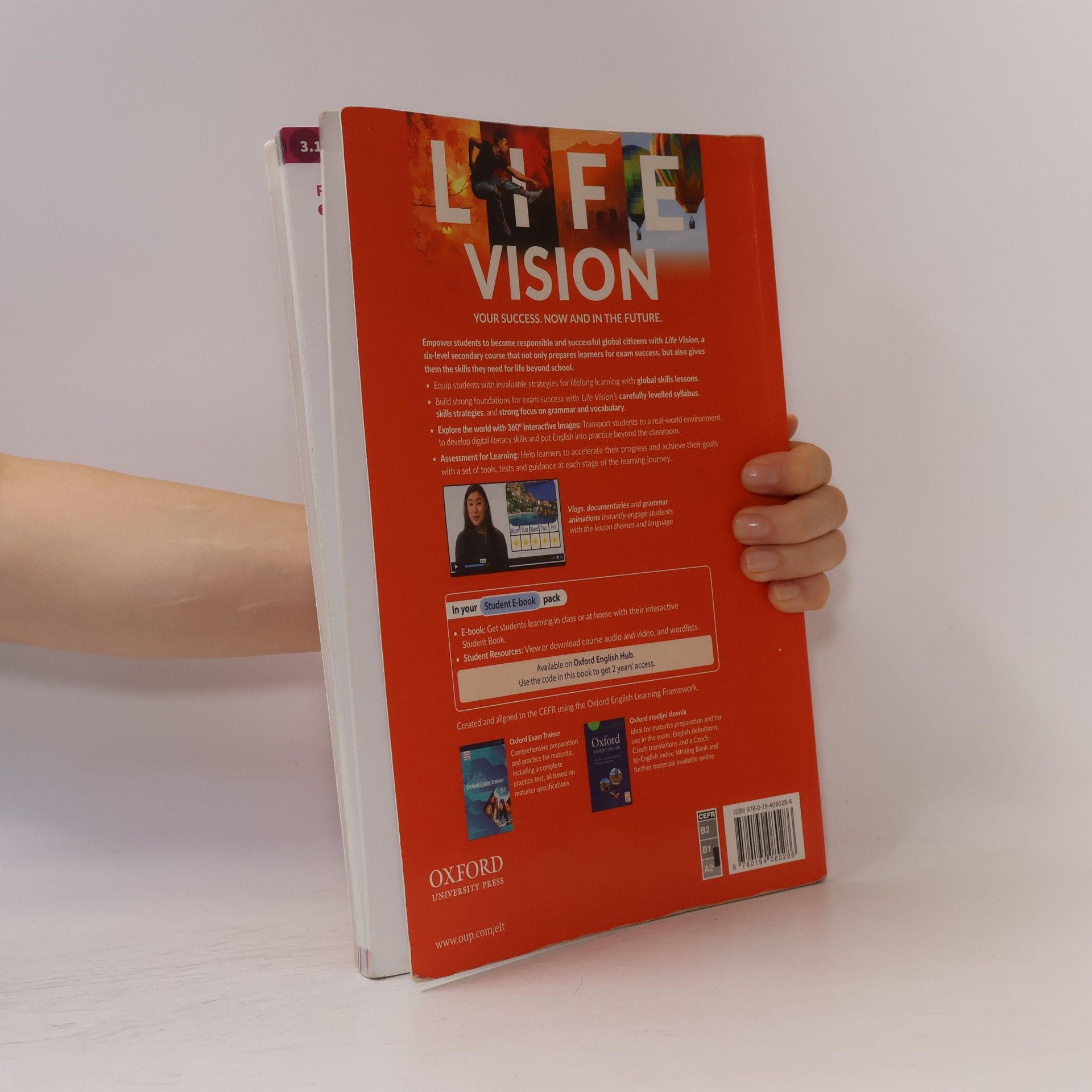 Jane Hudson Life vision A2/B. Maturita Student Book