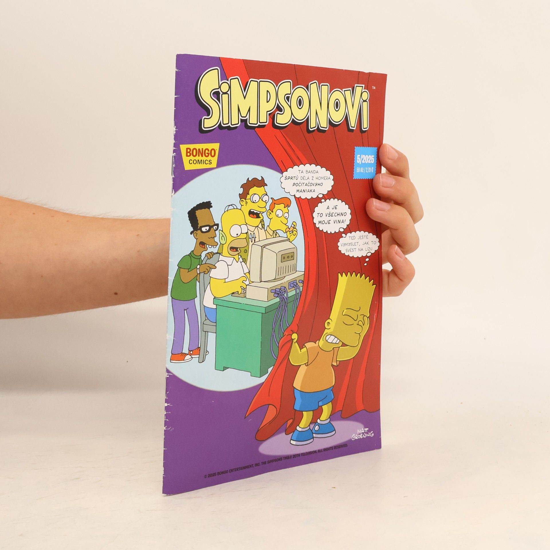 Matt Groening Simpsonovi 5/2025