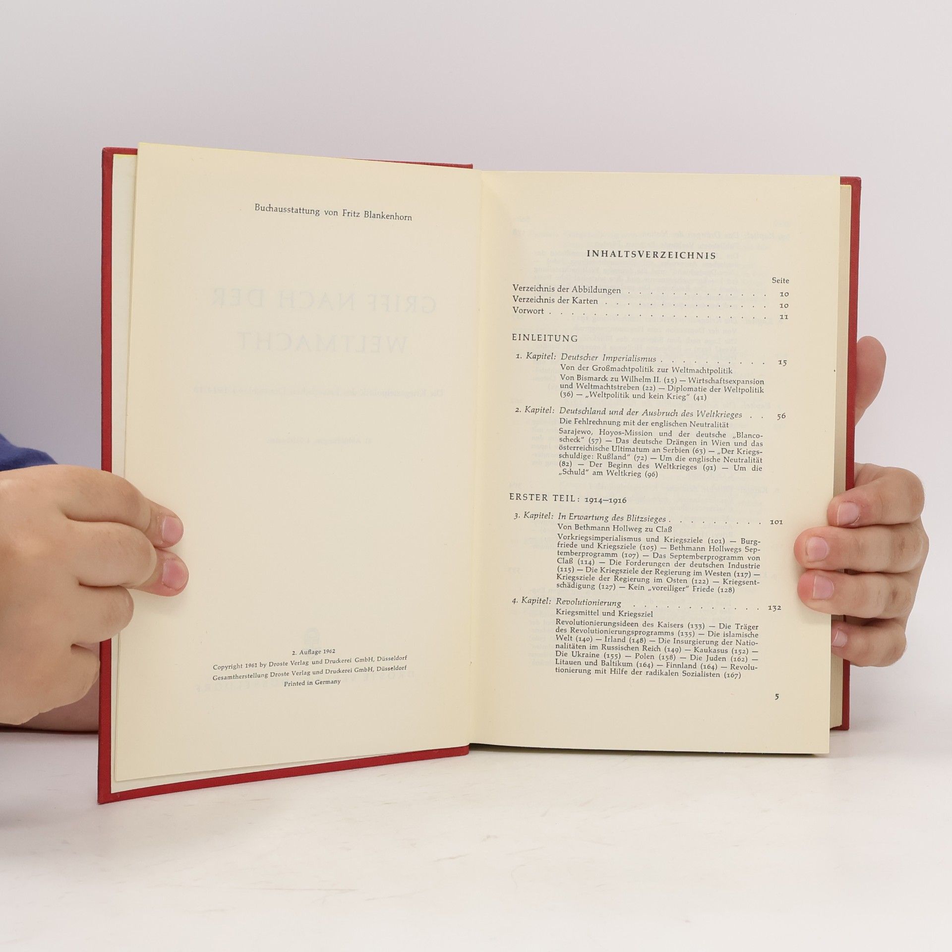Fritz Fischer Griff nach der Weltmacht