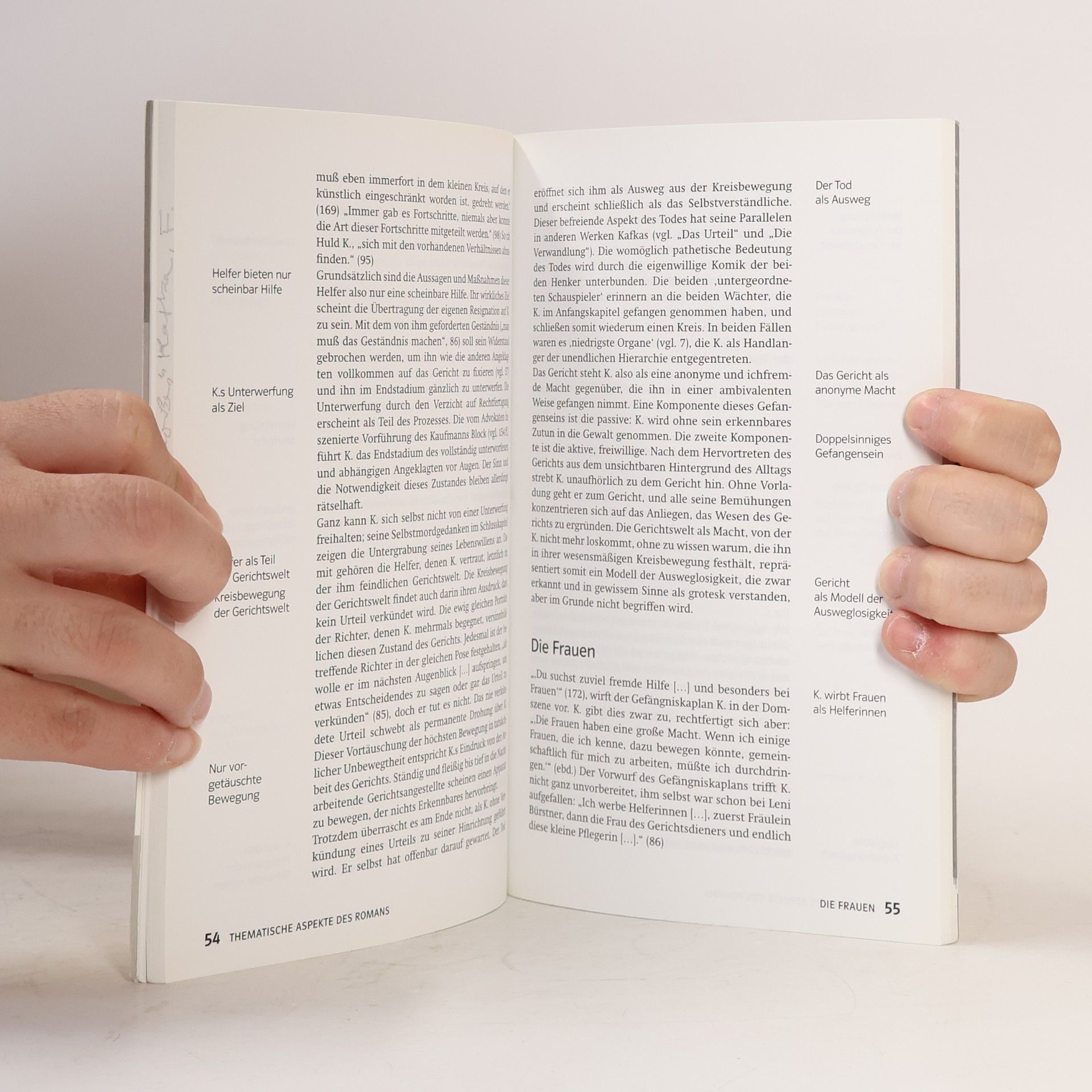 Thomas Gräff Lektürehilfen Franz Kafka, "Der Proceß"