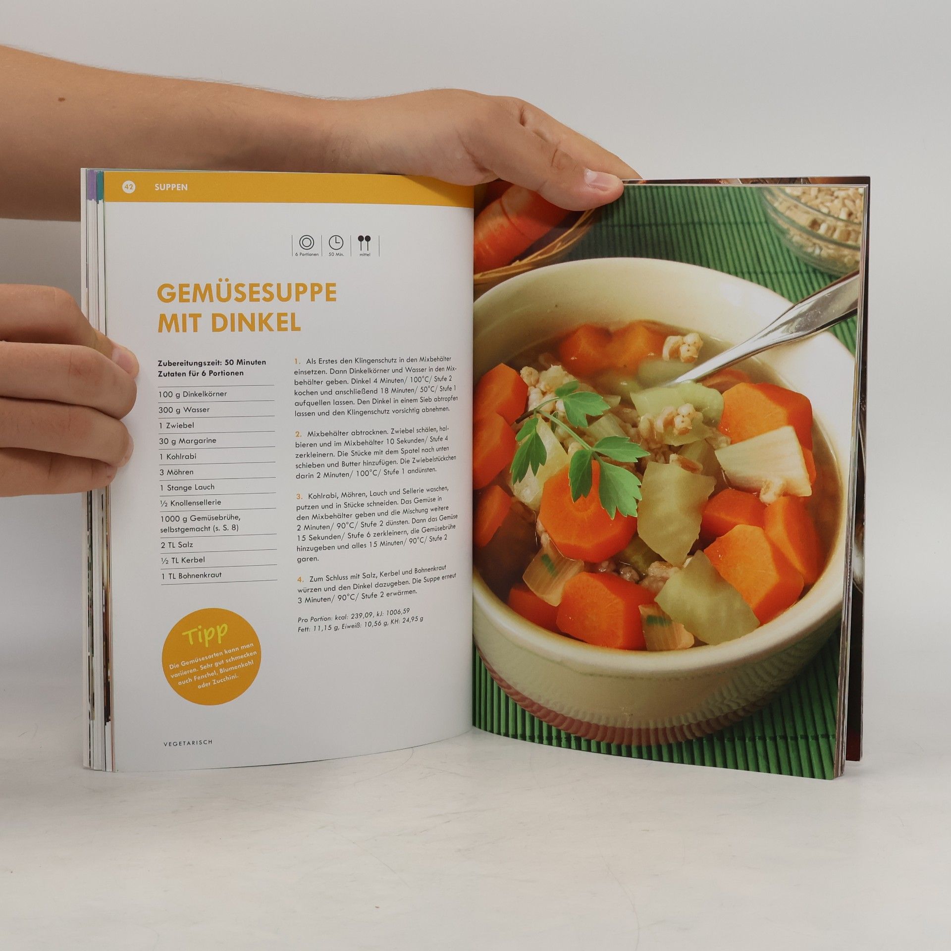 Kolektiv autorů Vegetarisch - Rezepte für die Küchenmaschine mit Kochfunktion