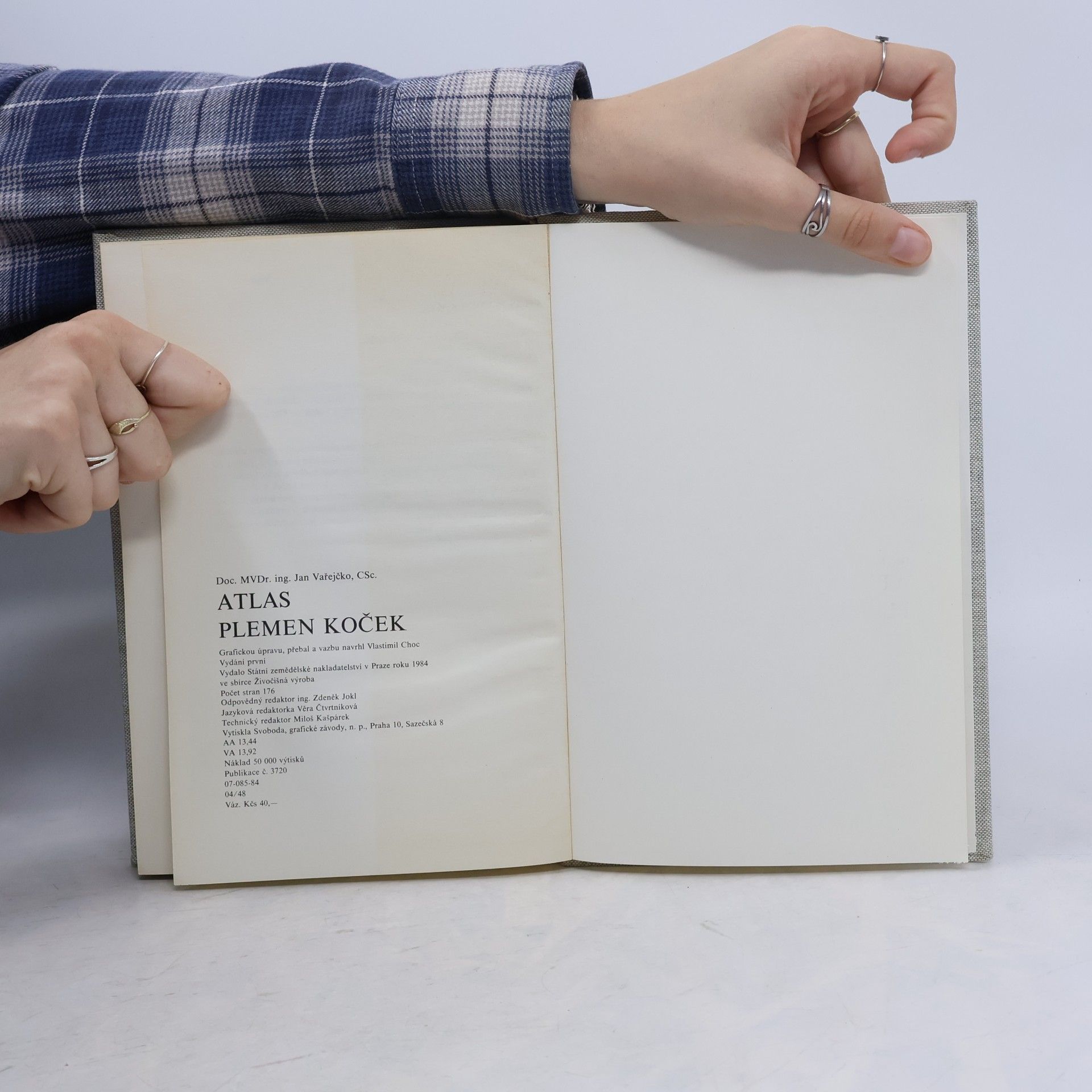 Jan Vařejčko Atlas plemen koček