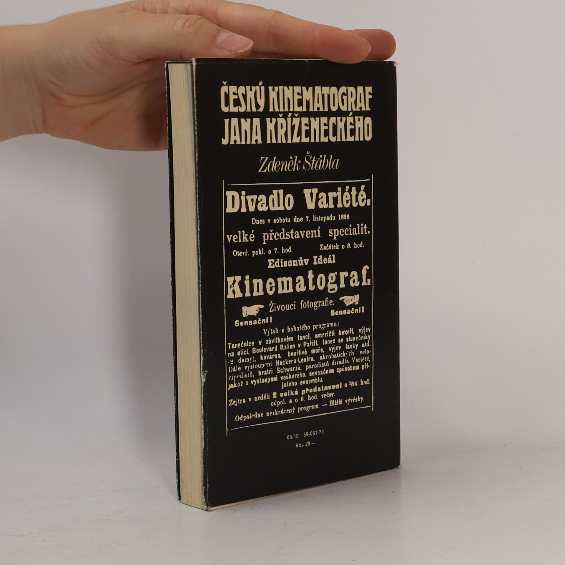 Zdeněk Štábla Český kinematograf Jana Kříženeckého