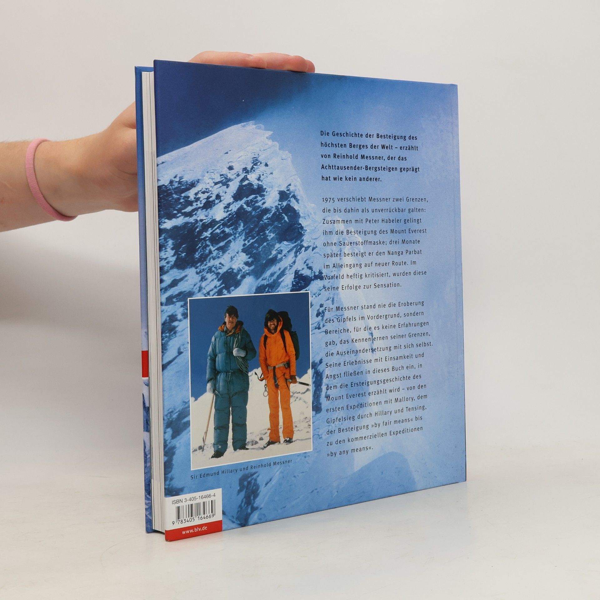 Reinhold Messner Mount Everest