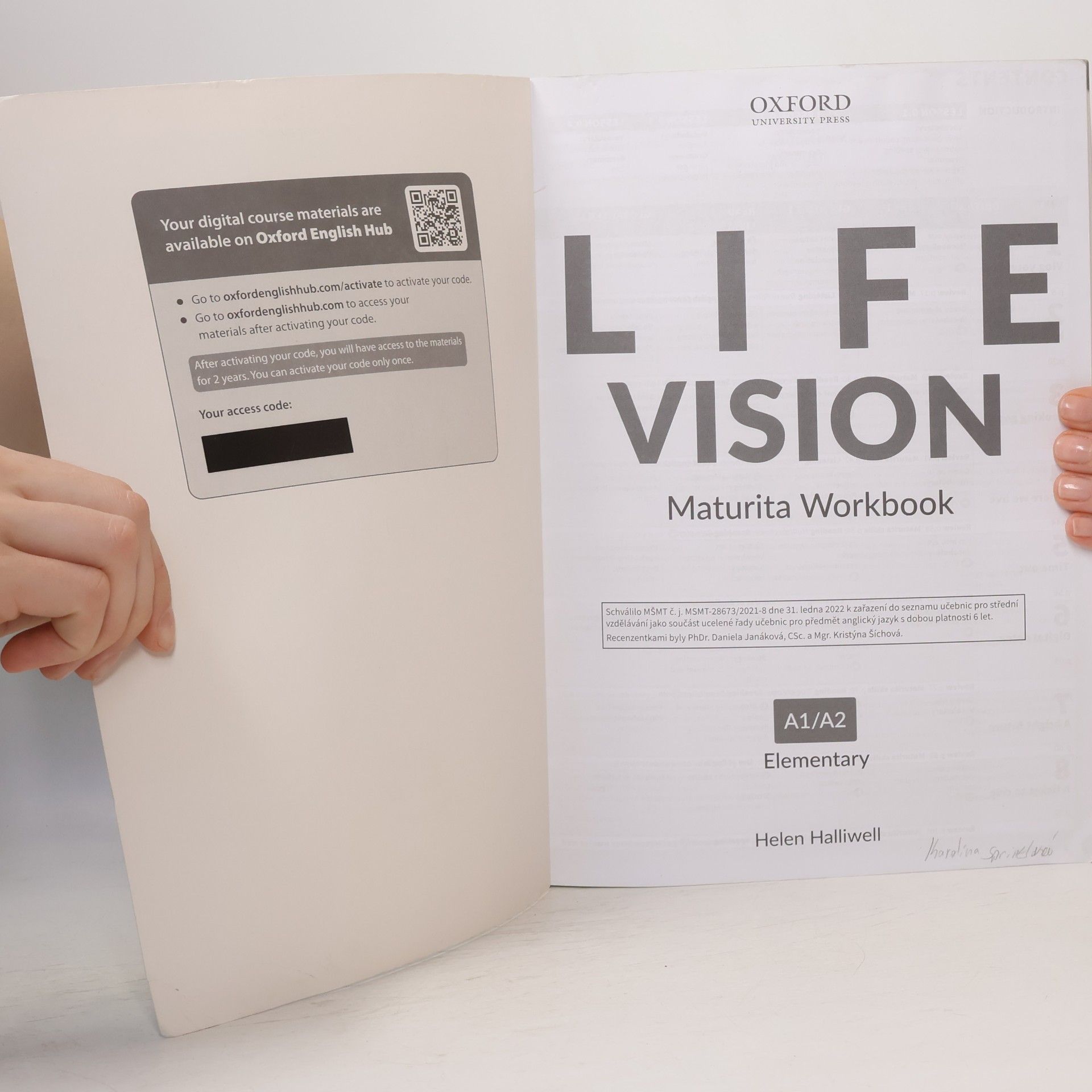 Helen Halliwell Life vision A1