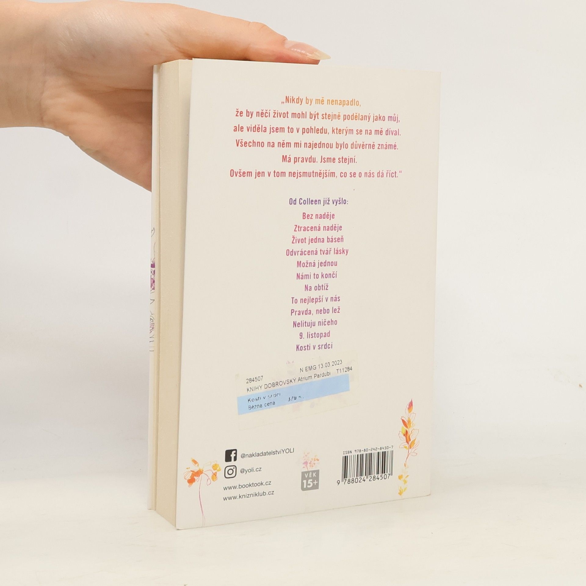 Colleen Hoover Kosti v srdci