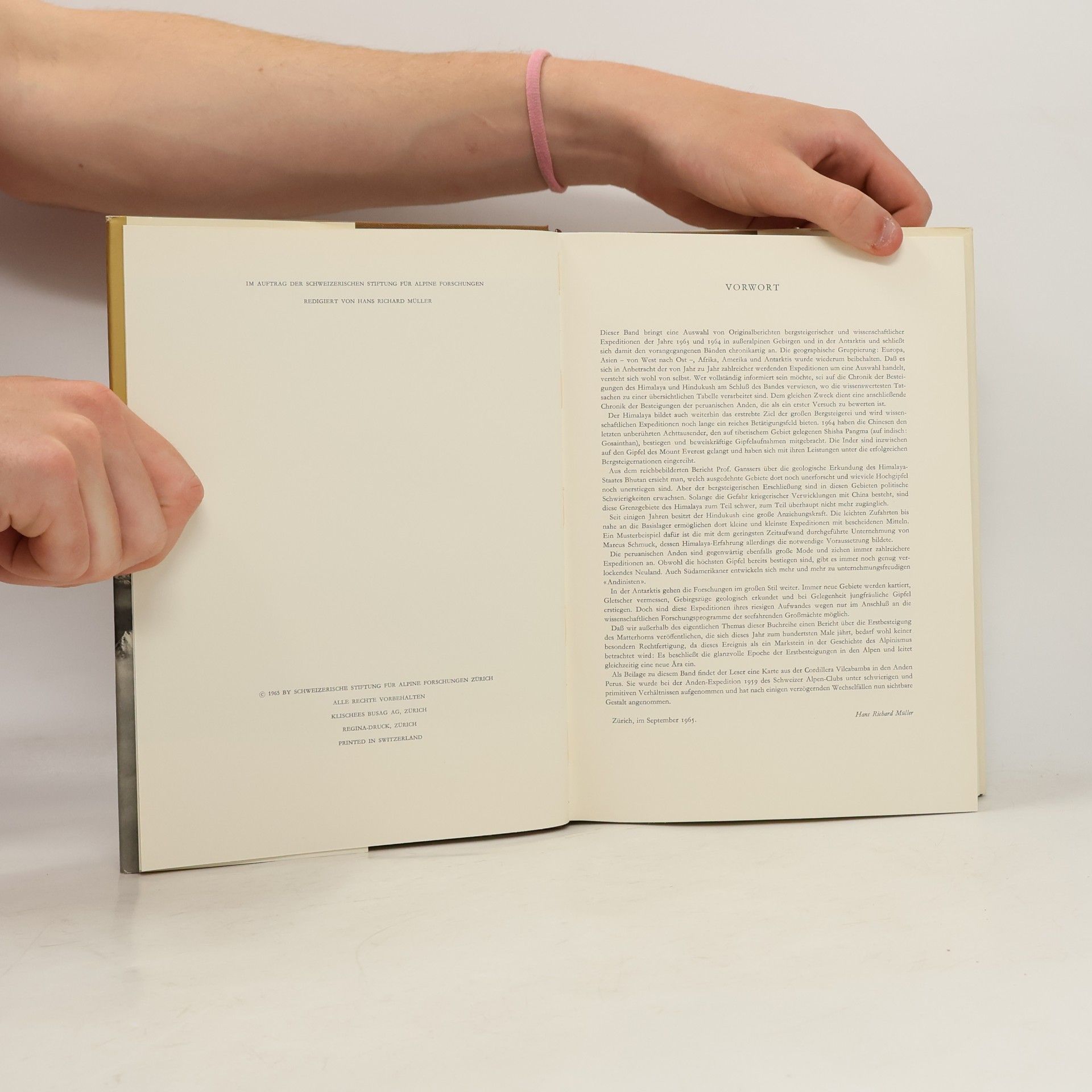 Autorenkollektiv Berge der Welt 1964/1965