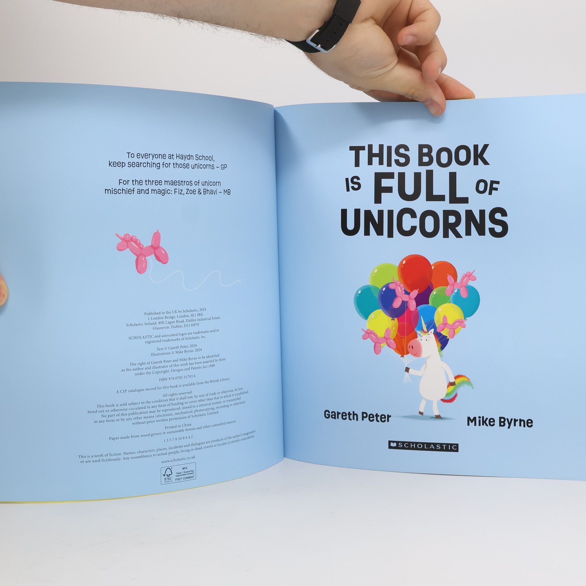 Gareth Peter This Book Is Full of Unicorns