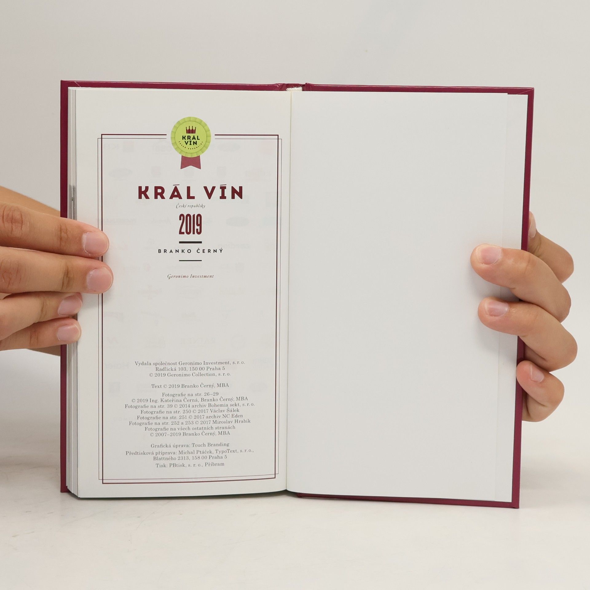 Branko Černý Král vín české republiky 2019