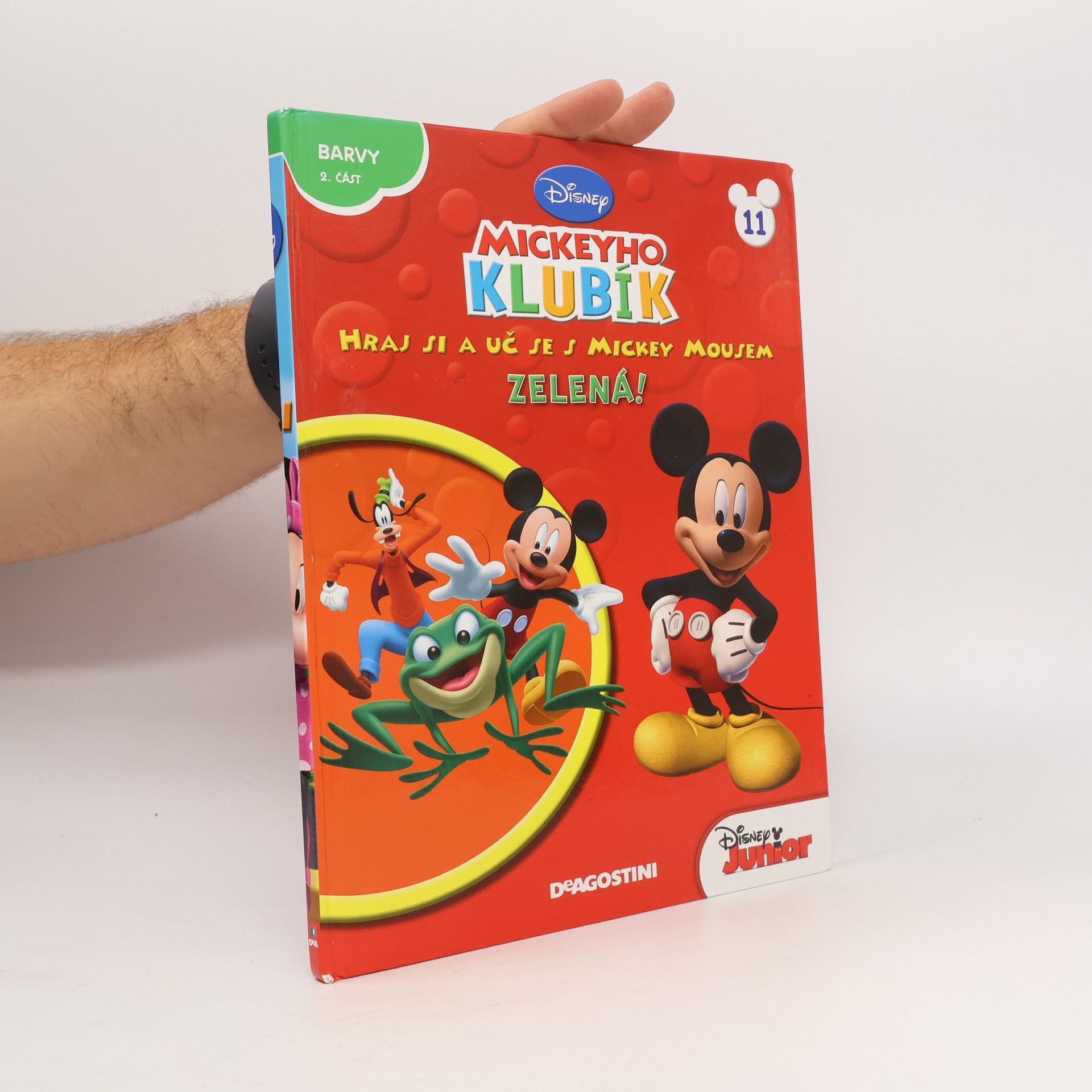 Autorenkollektiv Hraj si a uč se s Mickey Mousem 11. Zelená!