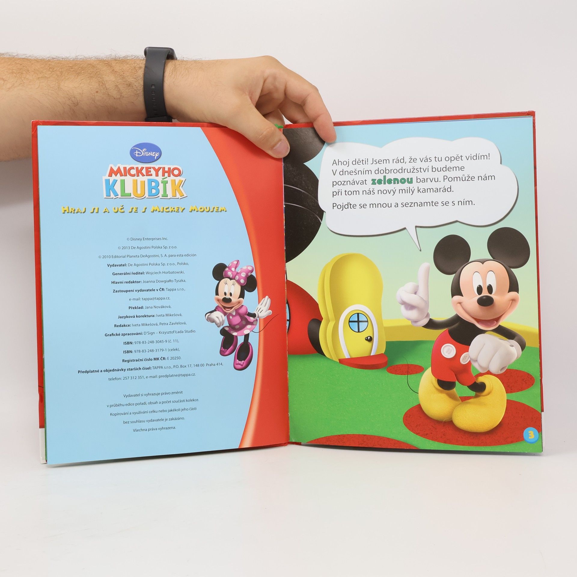 Autorenkollektiv Hraj si a uč se s Mickey Mousem 11. Zelená!