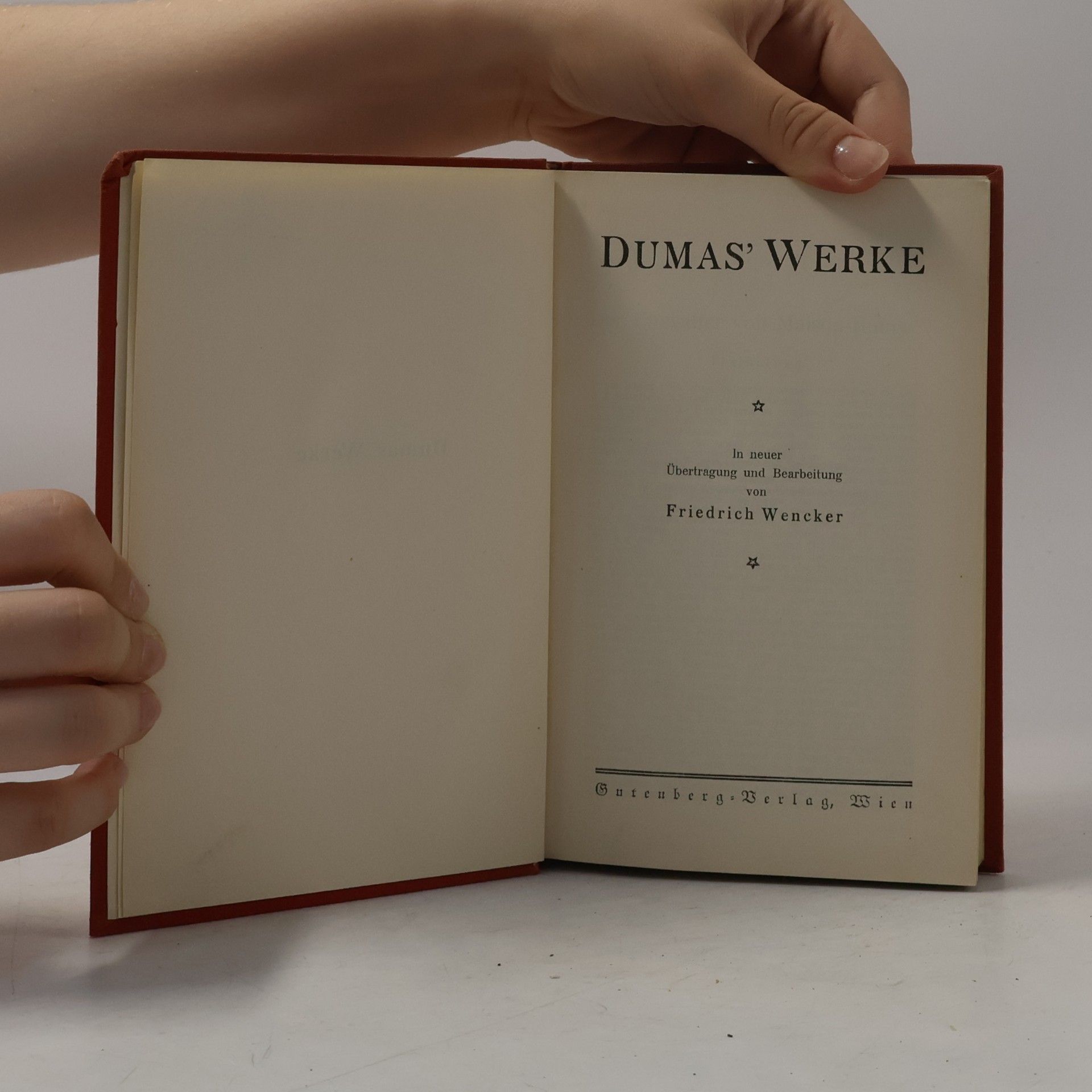 Alexandre Dumas Dumas' Werke