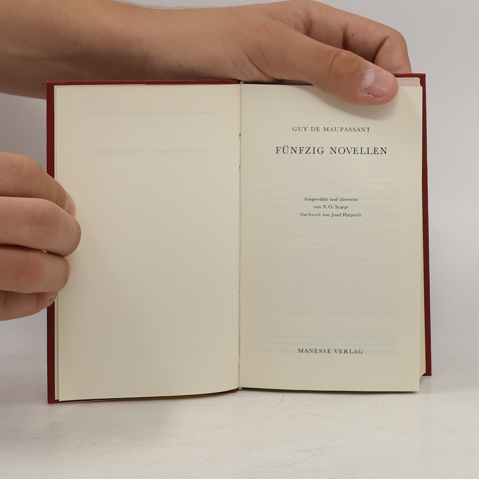 Guy de Maupassant Weitere fünfzig Novellen