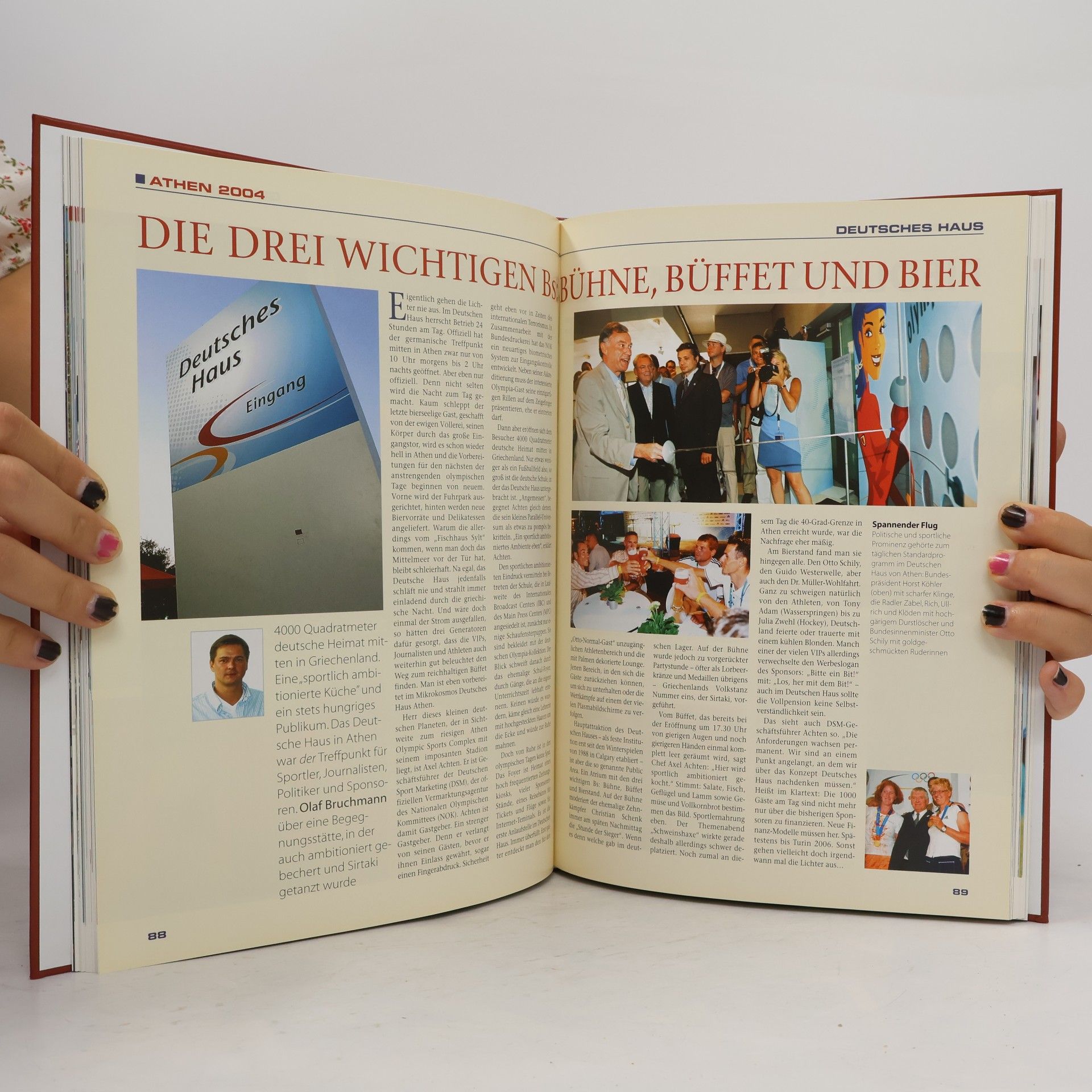 Günter Giersberg Olympische Spiele Athen 2004