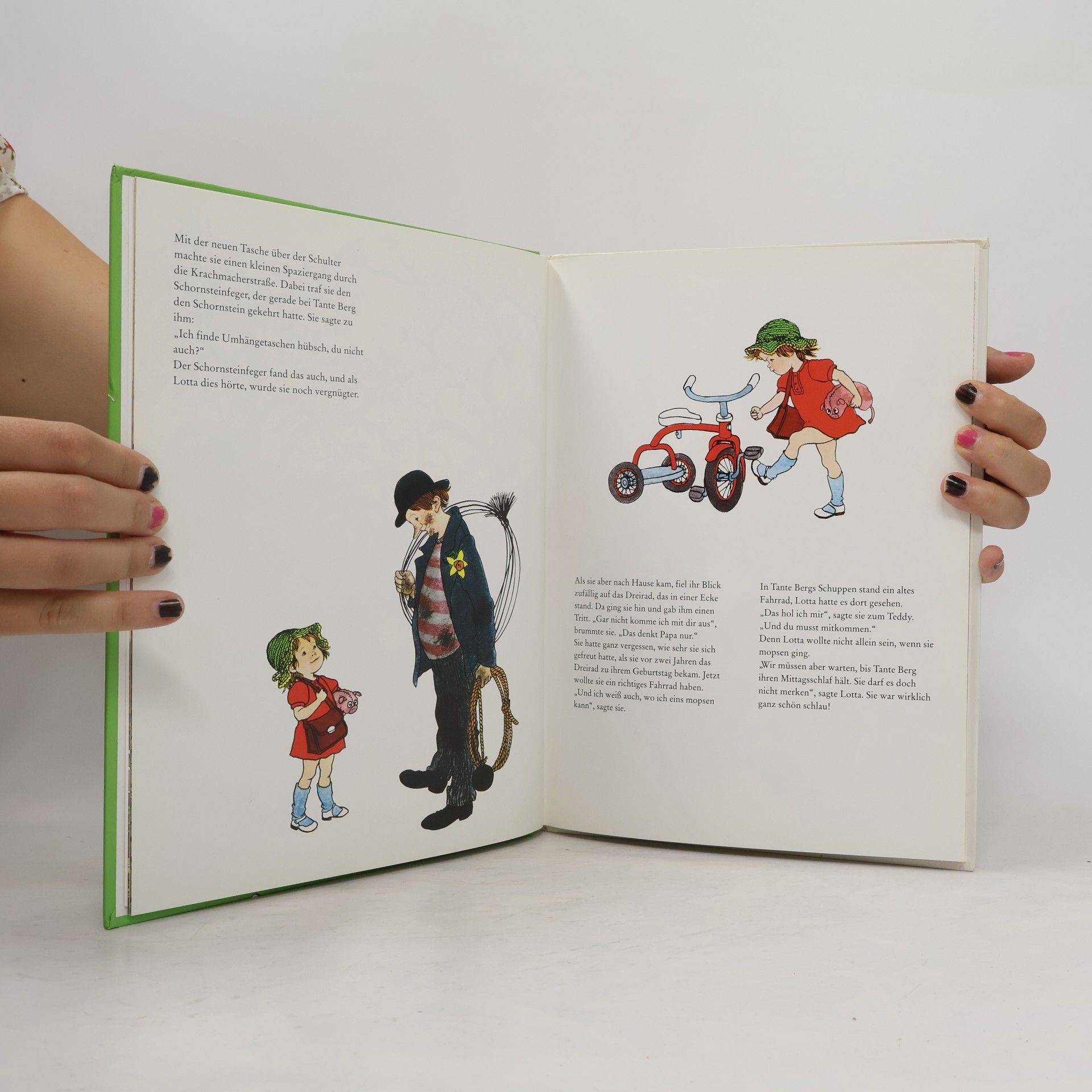 Astrid Lindgren Na klar, Lotta kann Rad fahren