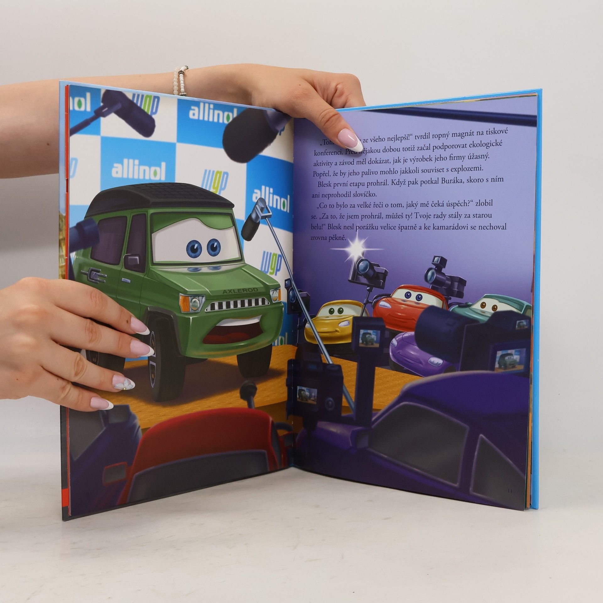 Walt Disney Auta 2 - Knížka s hračkou