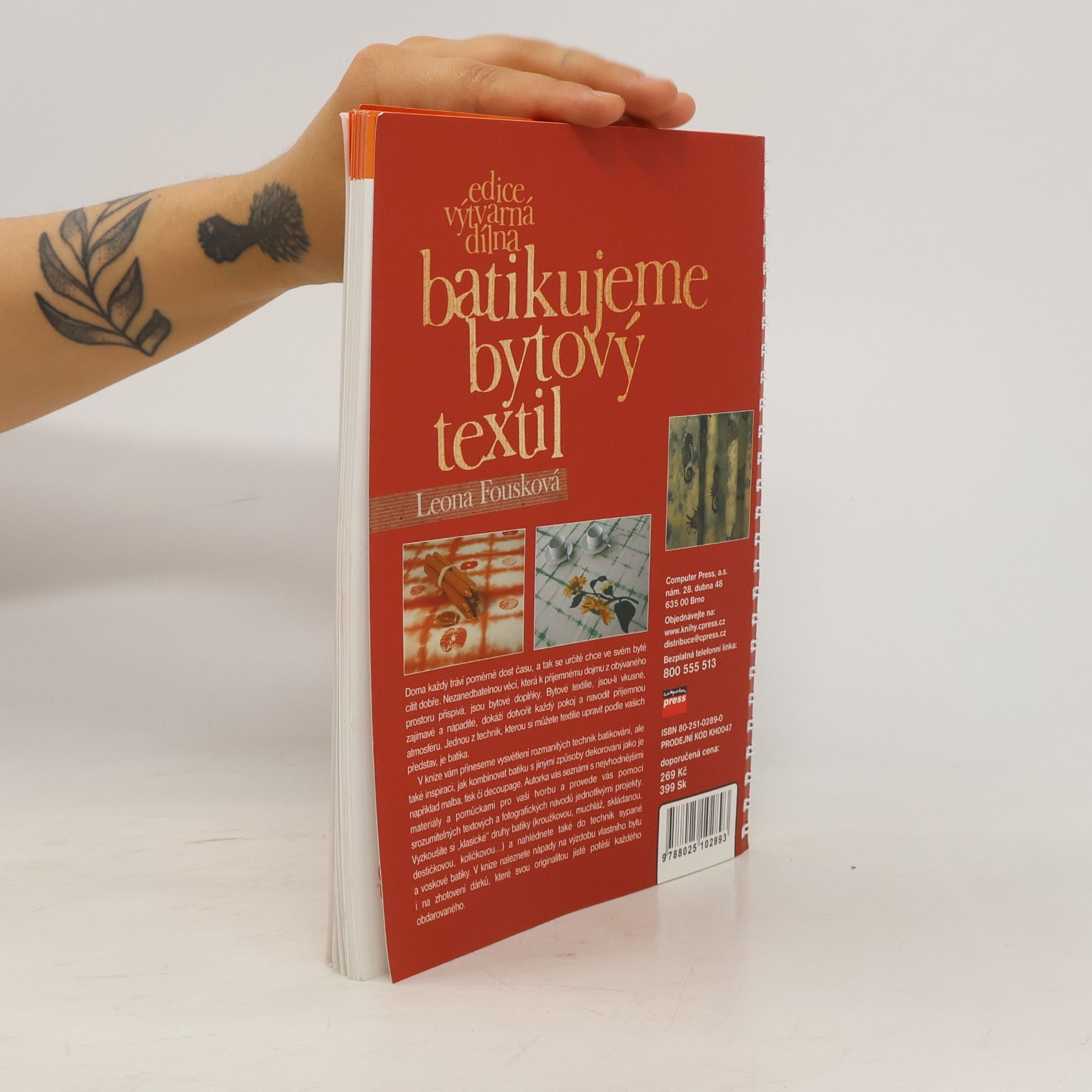 Leona Fousková Batikujeme bytový textil