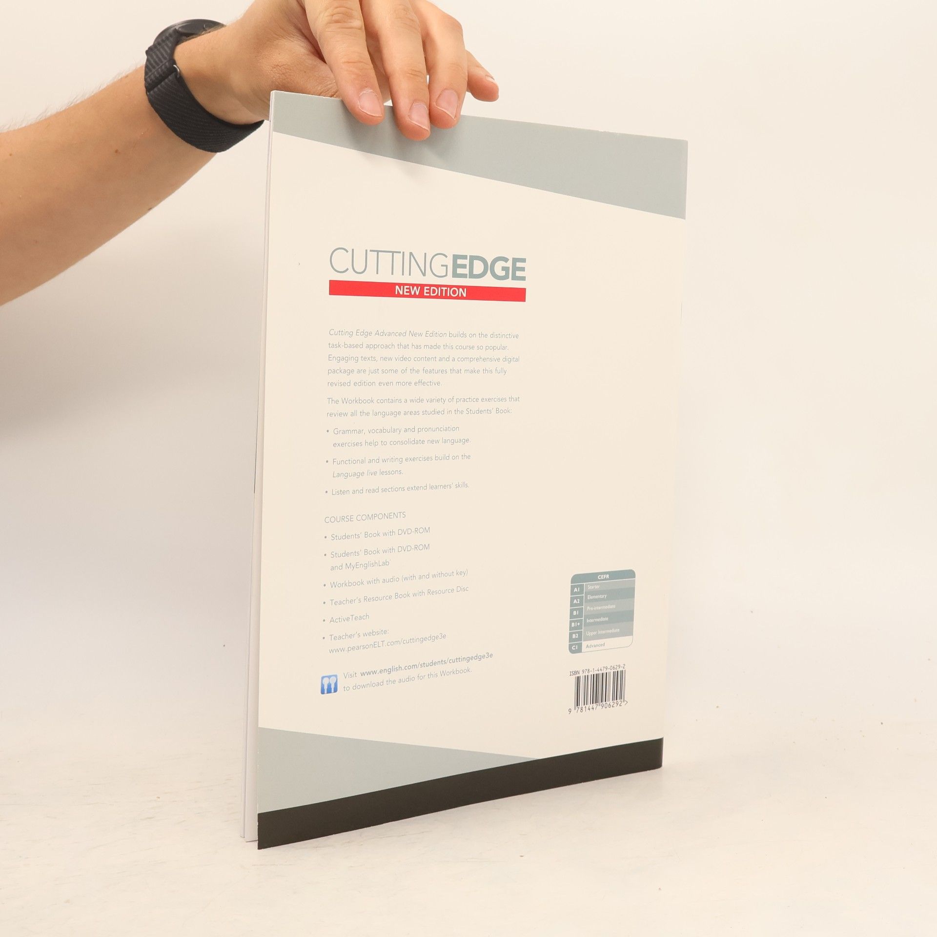 Damian Williams Cutting Edge Advanced New Edition Workbook with Key C1 level