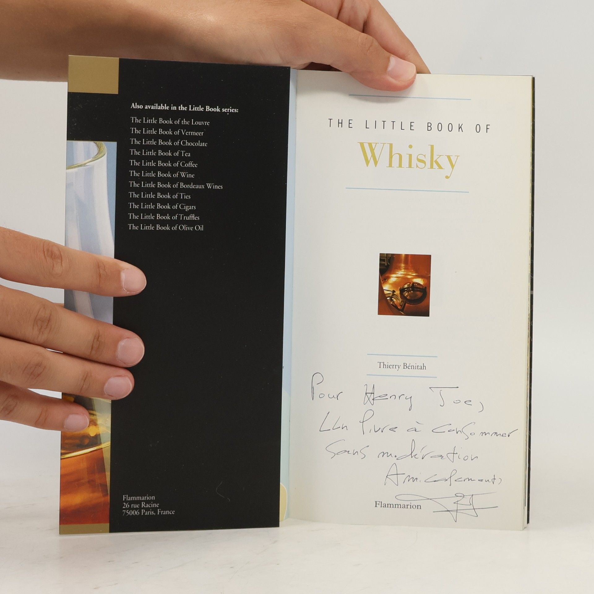Thierry Benitah The Little Book of Whisky