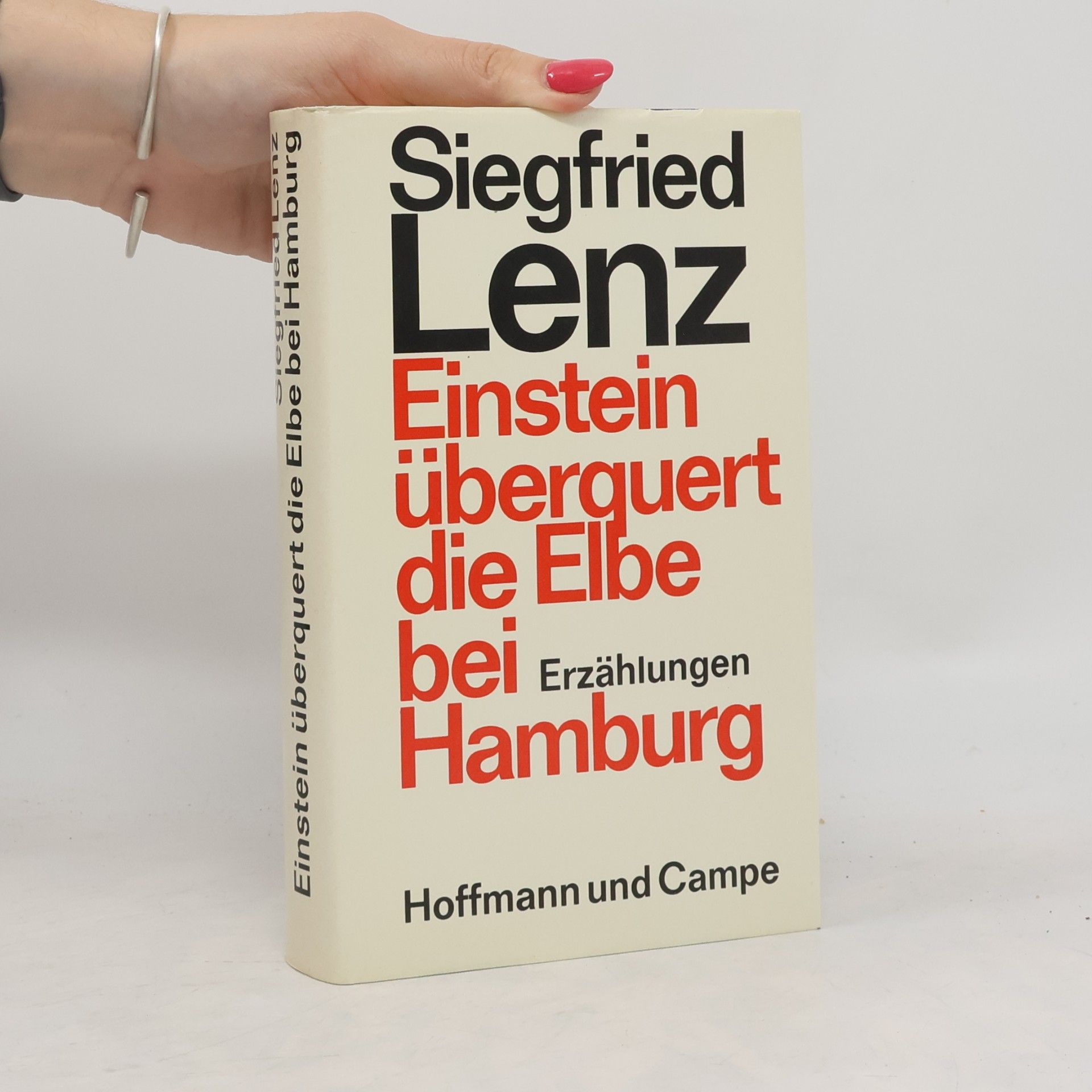 Siegfried Lenz Einstein überquert die Elbe bei Hamburg