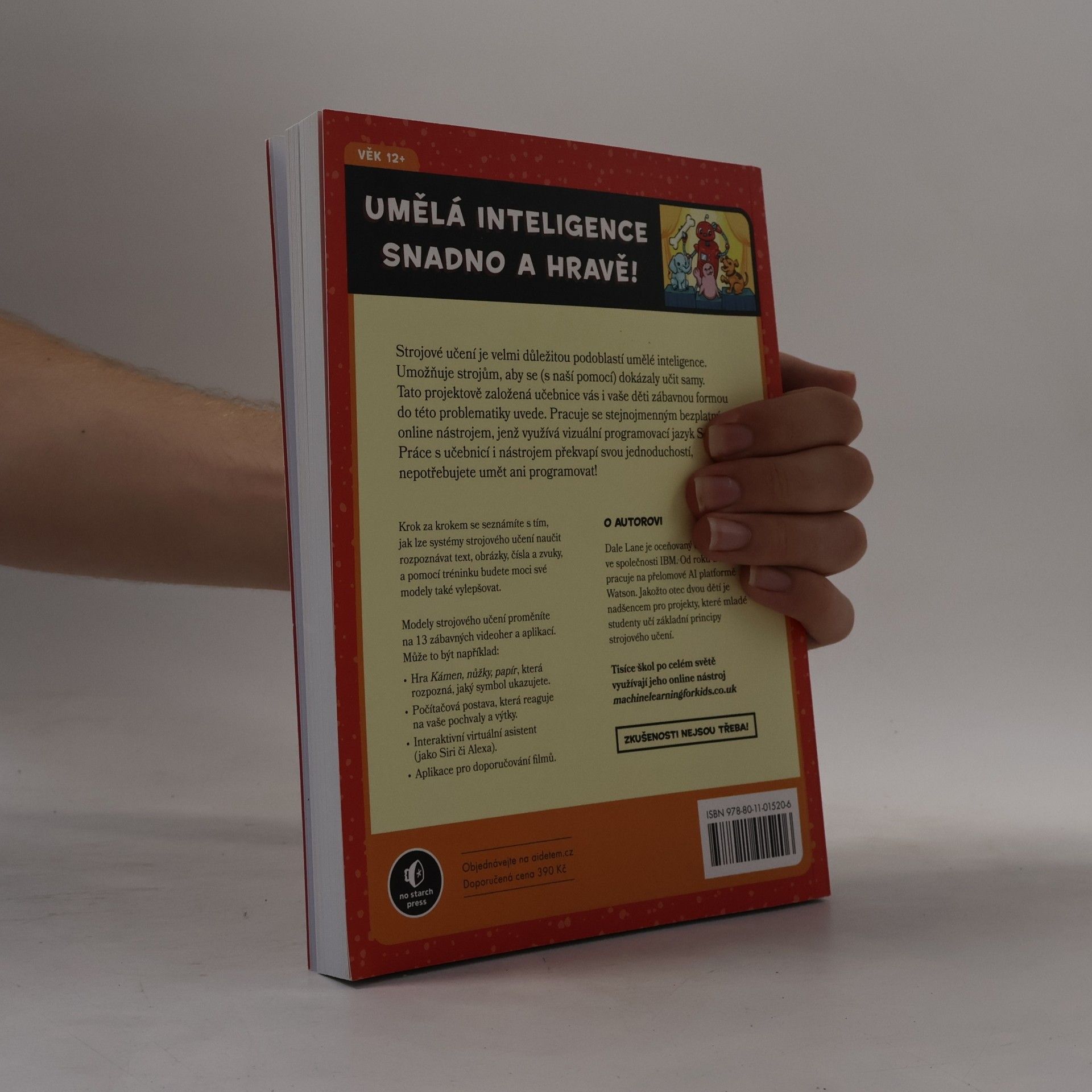 Dale Lane Strojové učení pro děti : projektově založený úvod do umělé inteligence