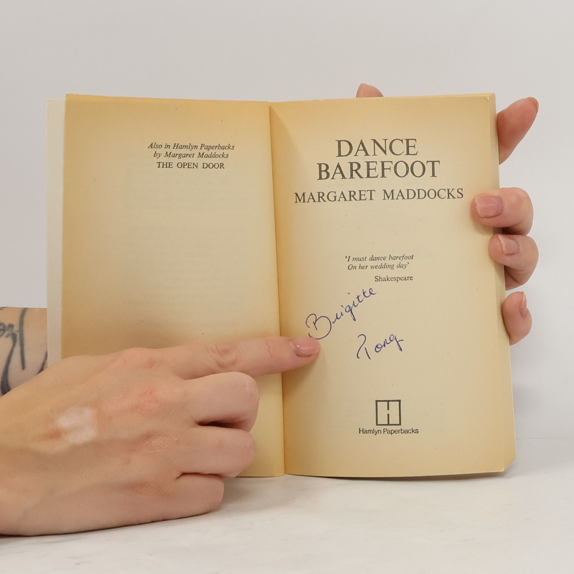 Margaret Maddocks Dance Barefoot