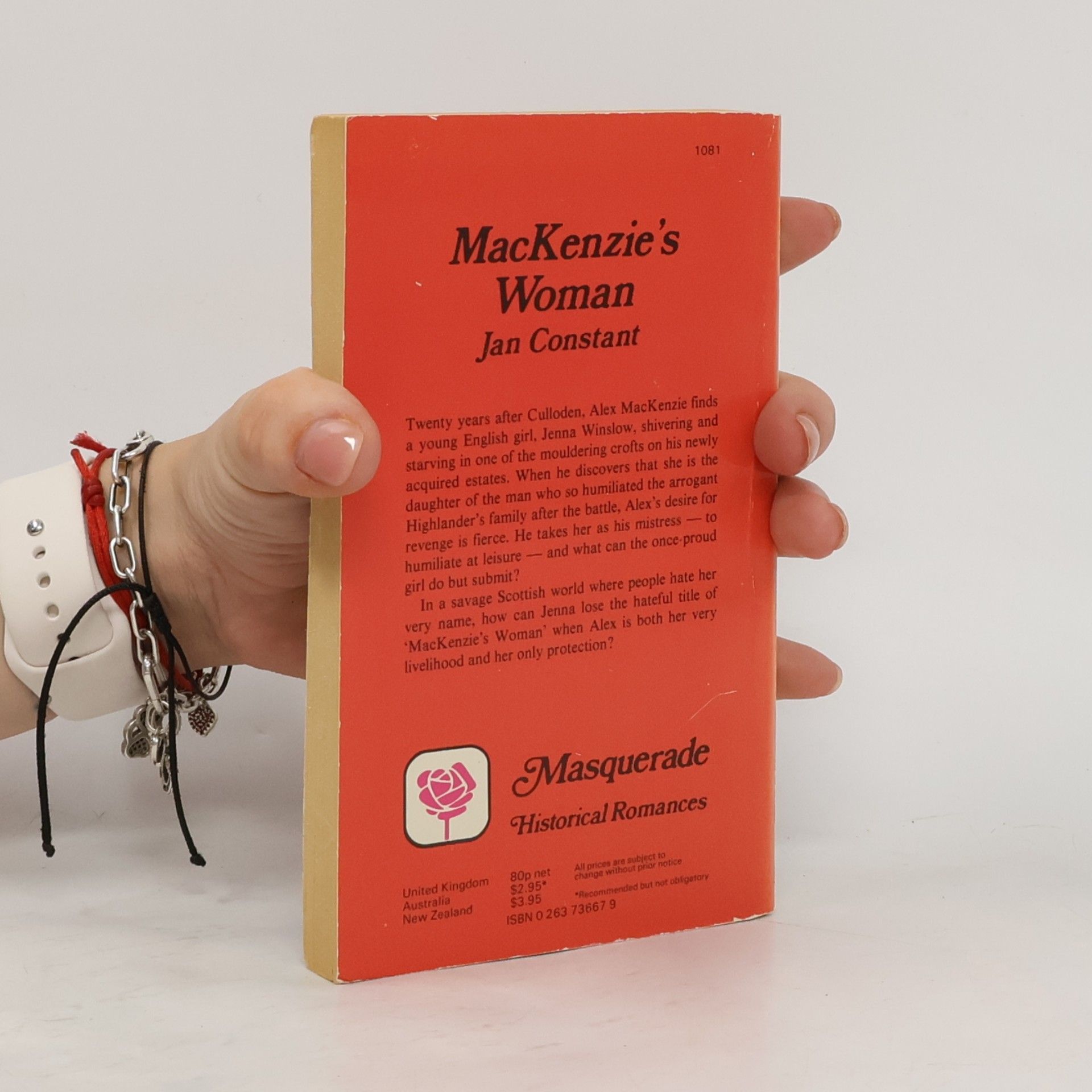 Jan Constant Masquerade Historical Romances: Mackenzie's Woman