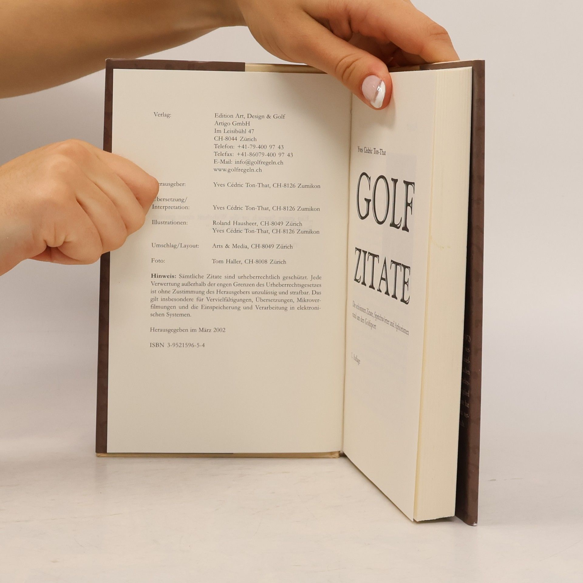 Yves Cédric Ton-That Golf Zitate