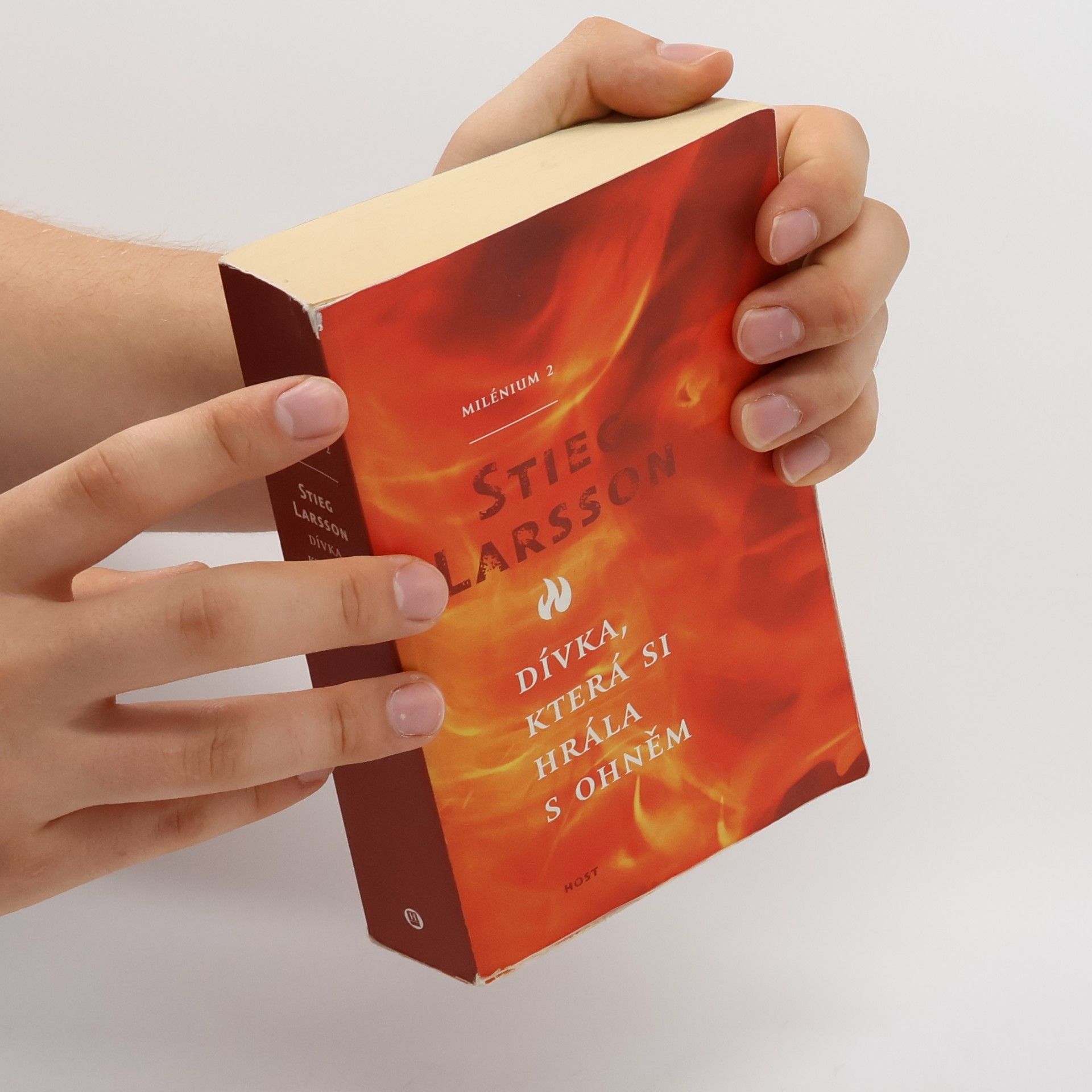 Stieg Larsson Dívka, která si hrála s ohněm