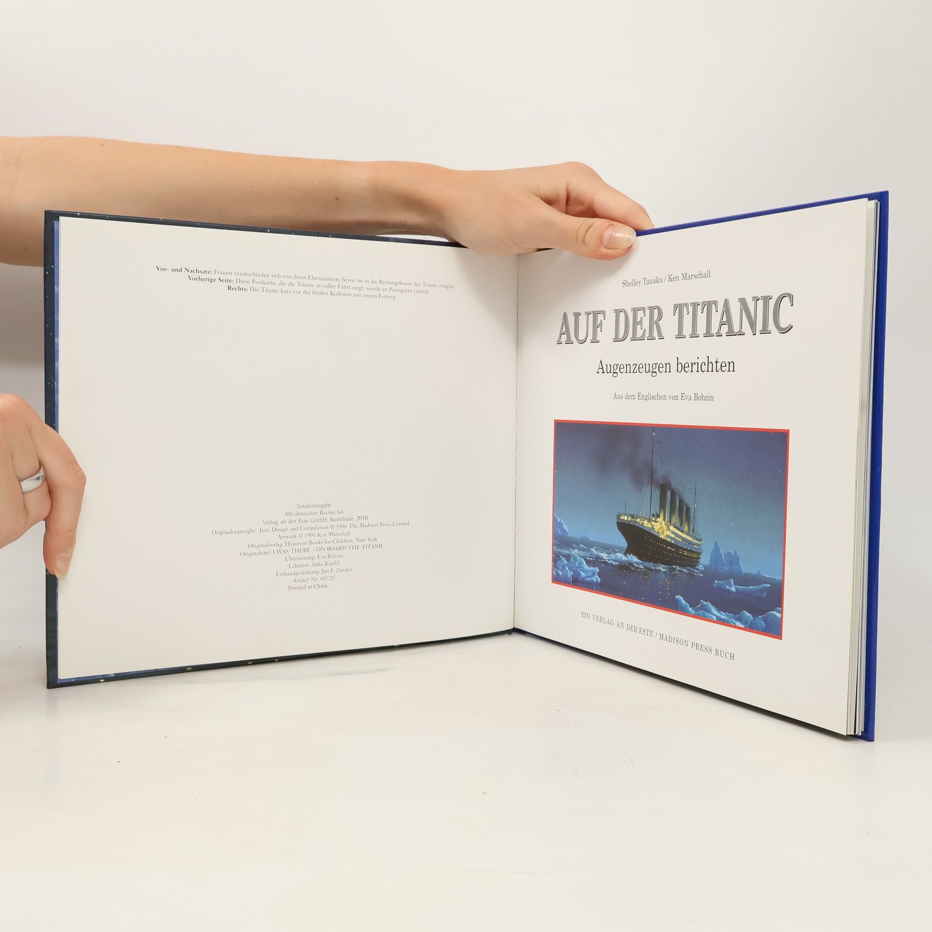 Shelley Tanaka Auf der Titanic
